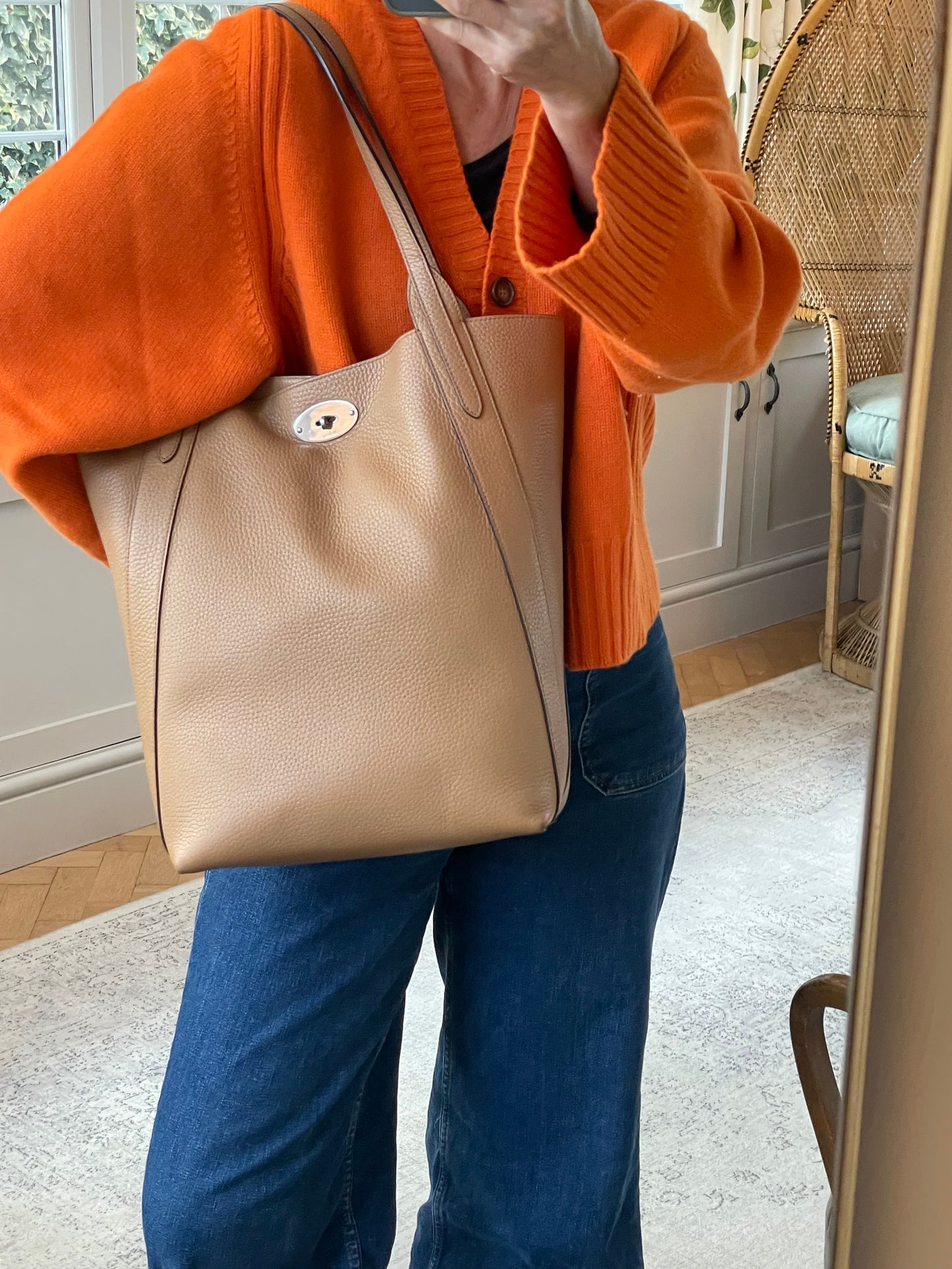 Preloved Mulberry North West Bayswater Tote Bag