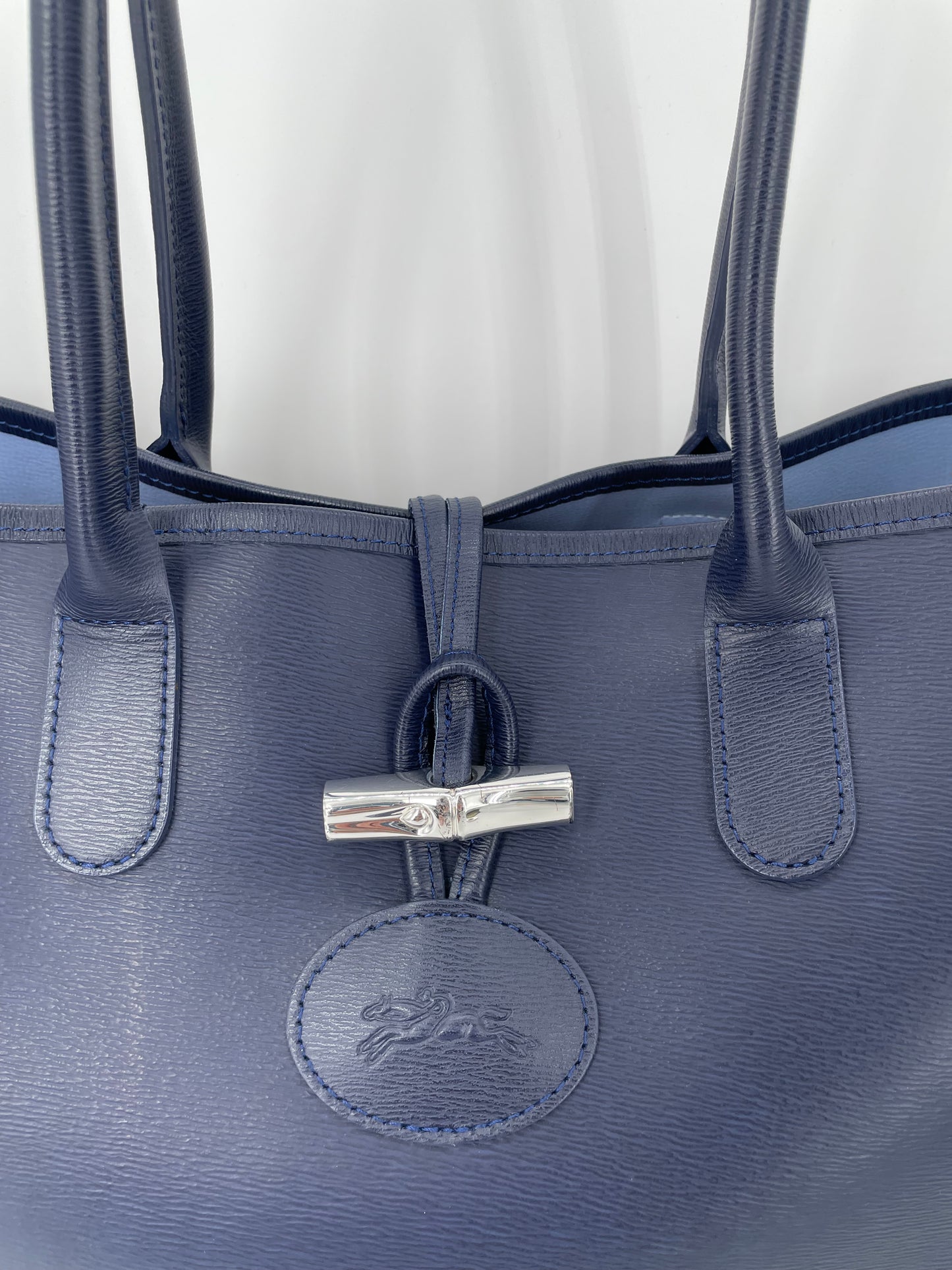 Preloved Longchamp Roseau Shopping Tote