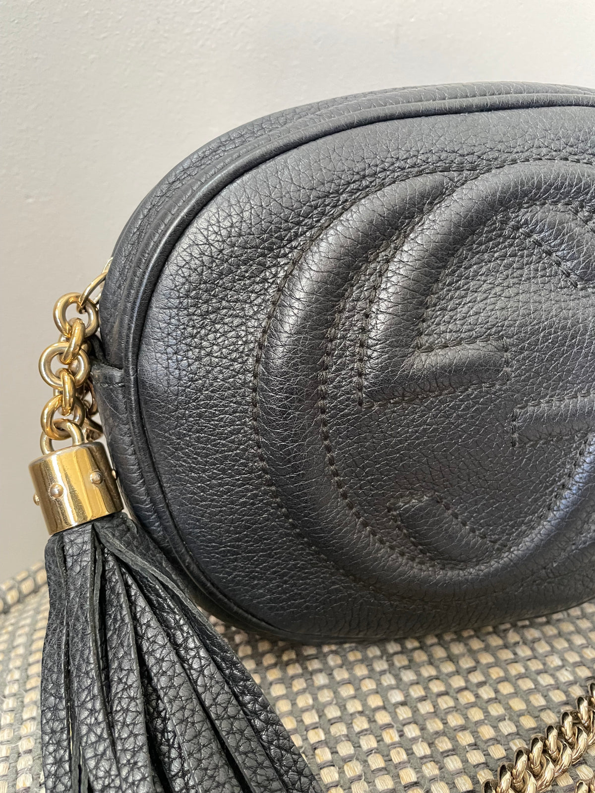Preloved Gucci Soho Chain Crossbody Bag, Mini