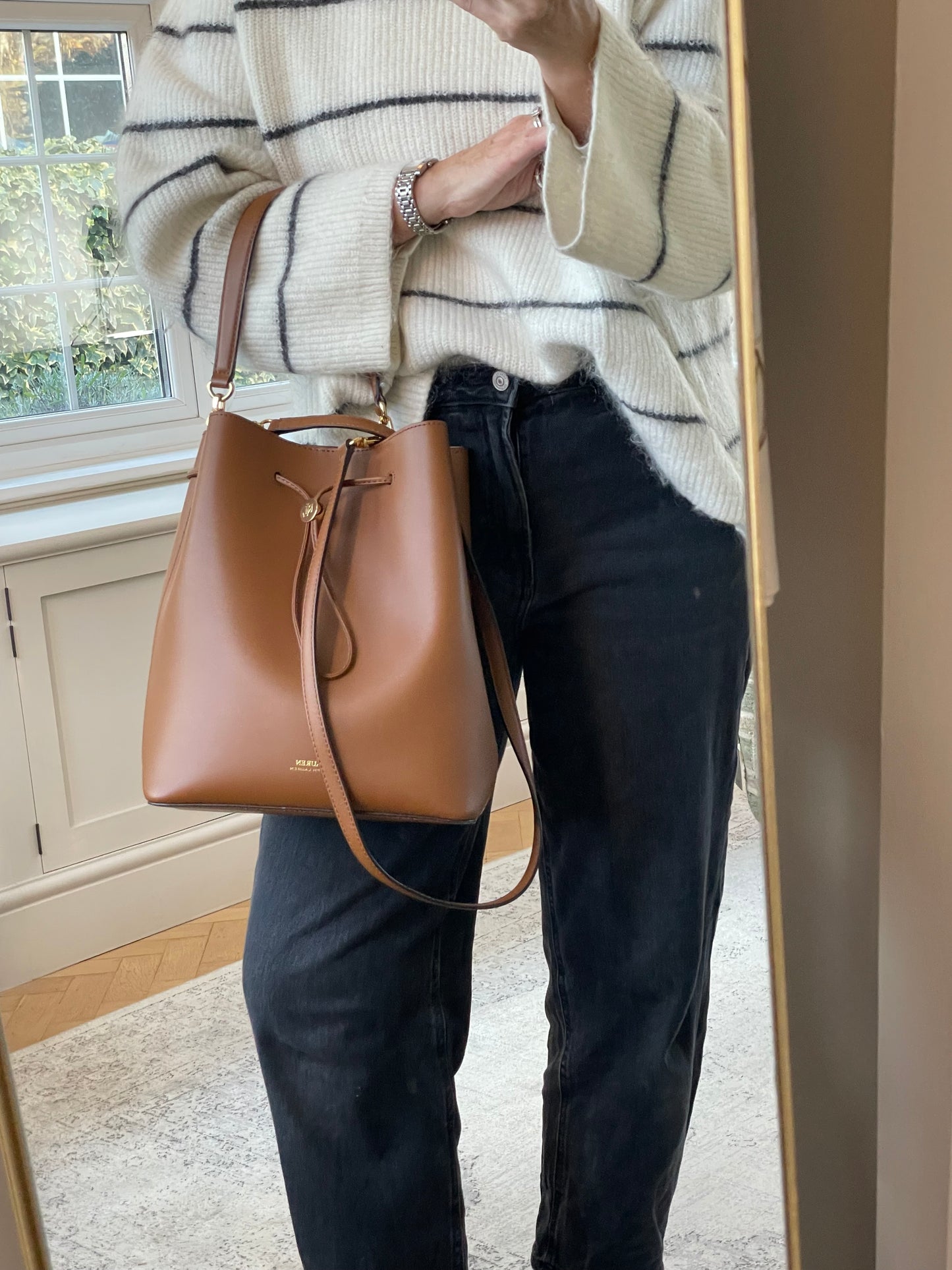 Preloved Ralph Lauren Dryden Debby bucket bag