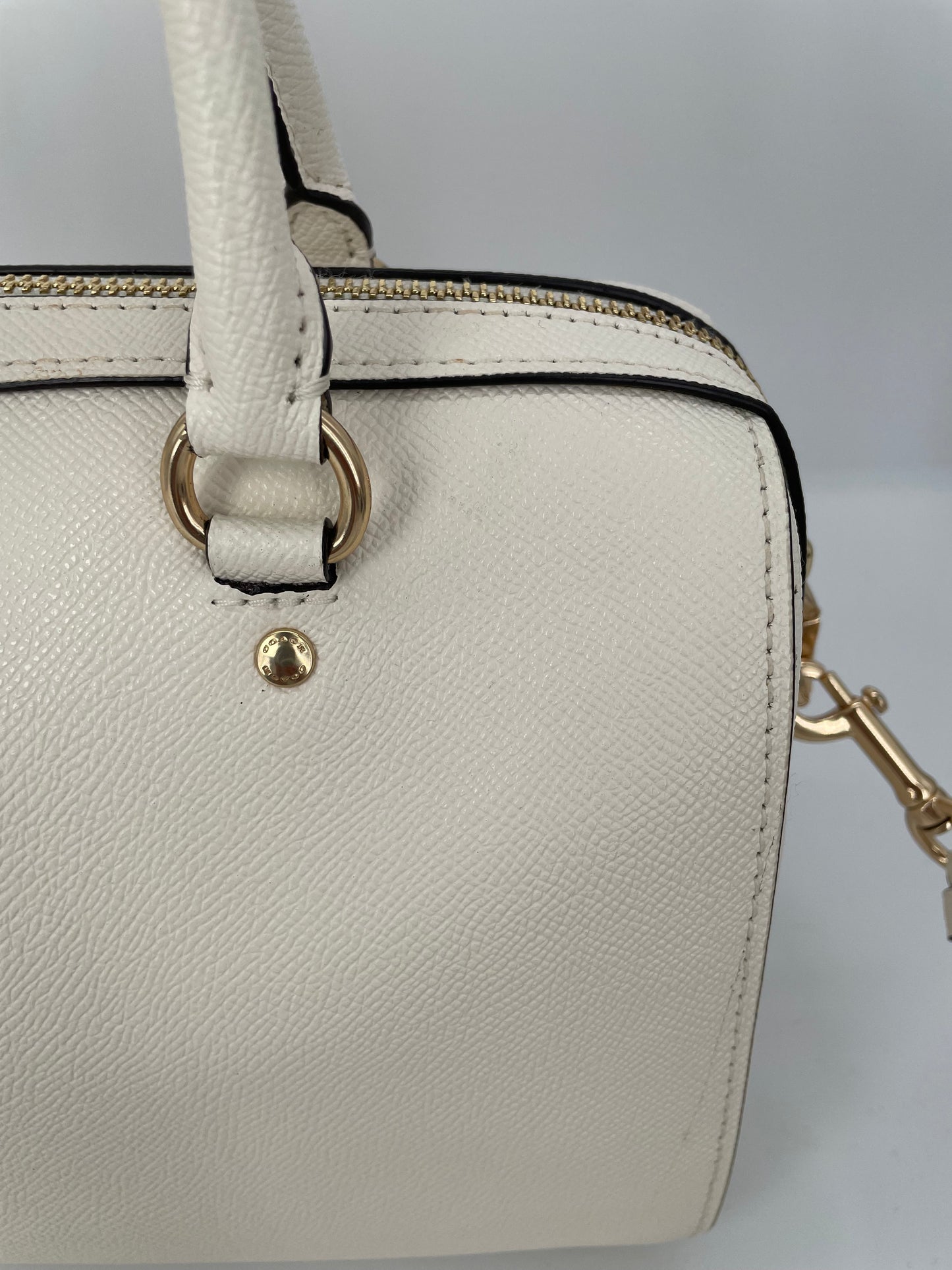 Preloved Coach Rowan Two Way Bowling Bag