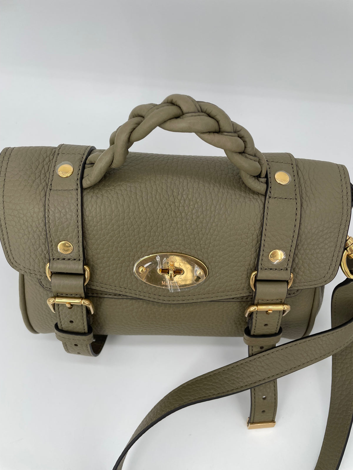 Preloved Mulberry Alexa Satchel Bag, Mini