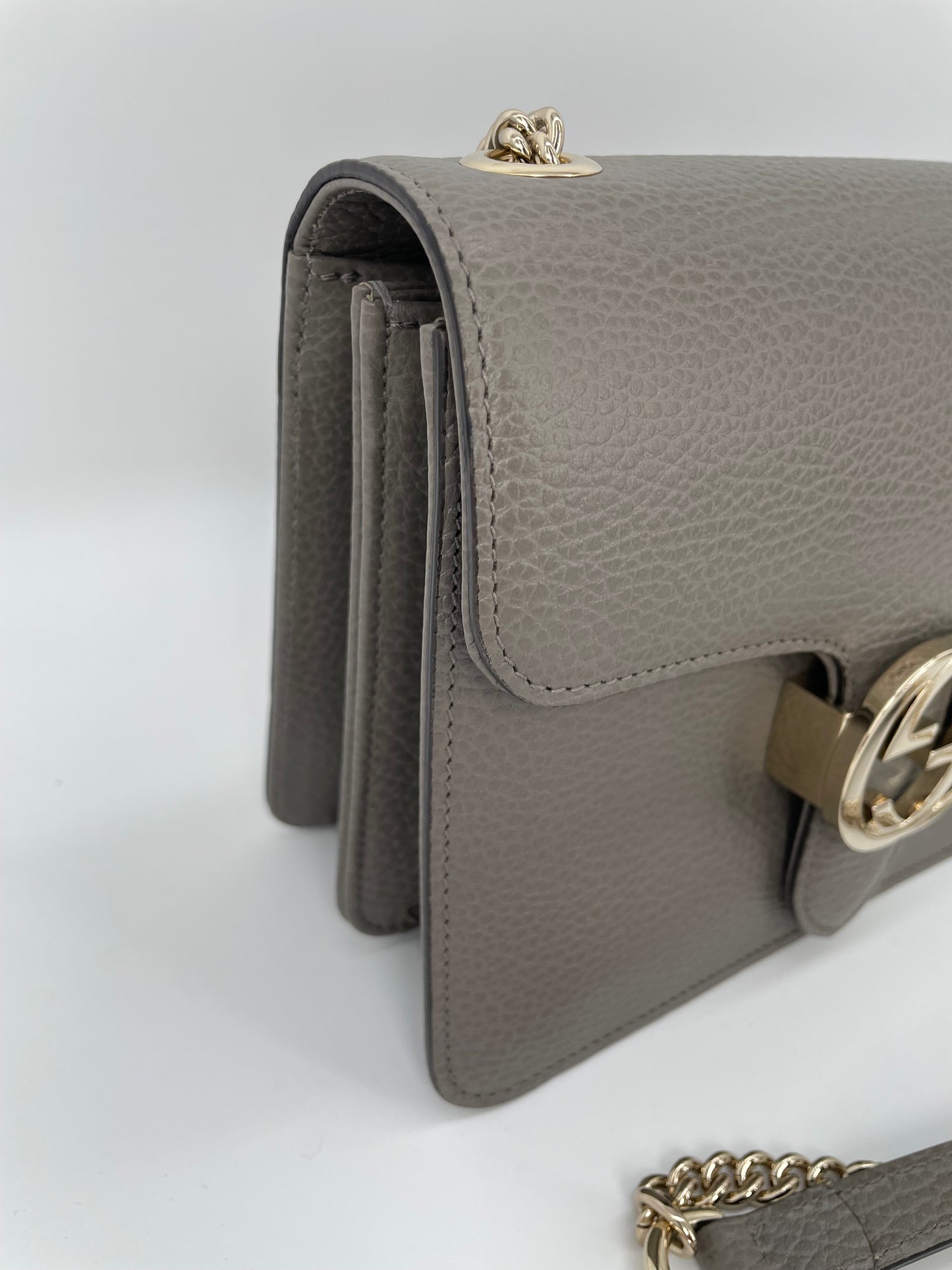 Preloved Gucci Interlocking Shoulder Bag