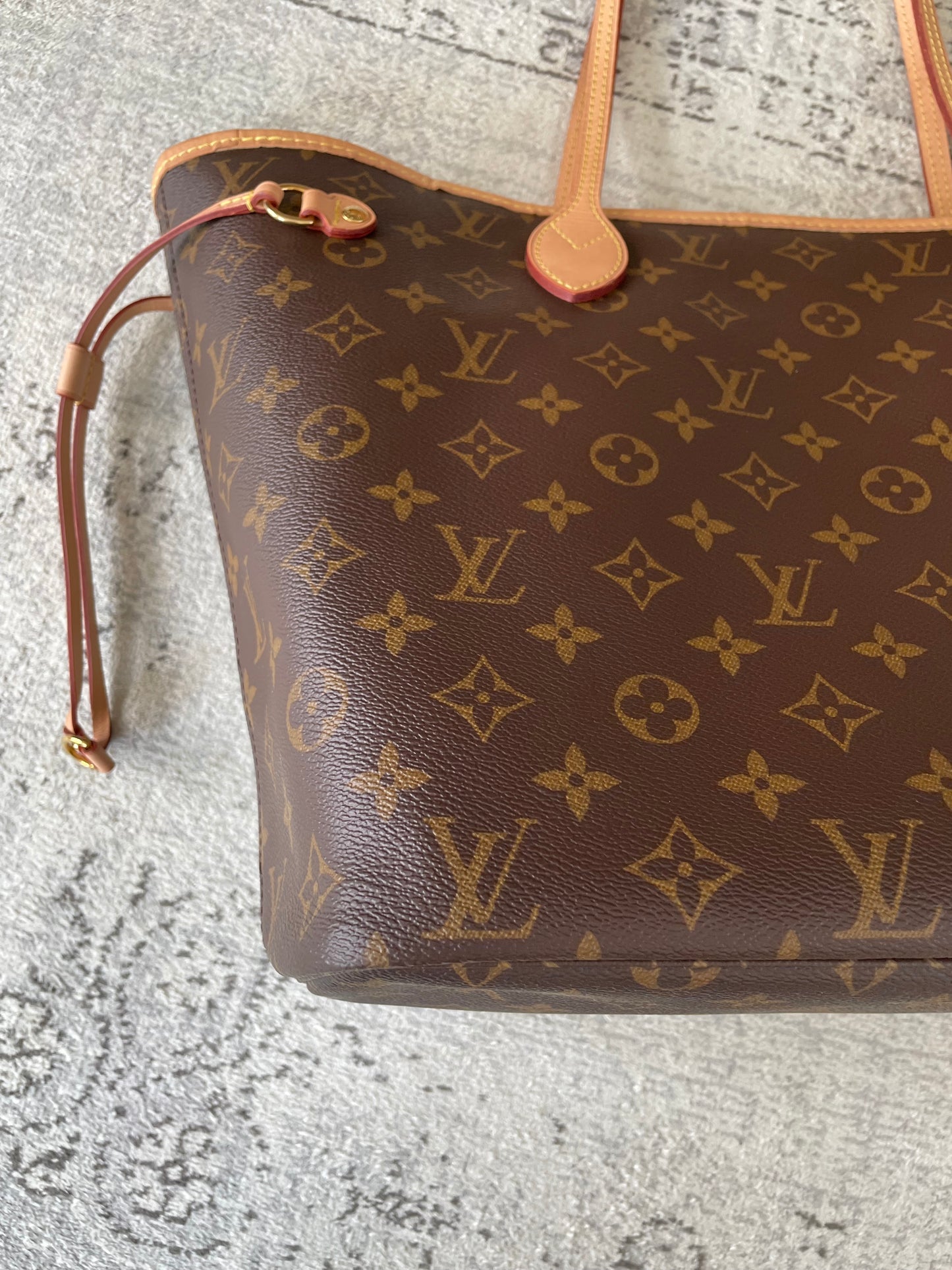 Preloved Louis Vuitton Neverfull Shopping Tote, MM