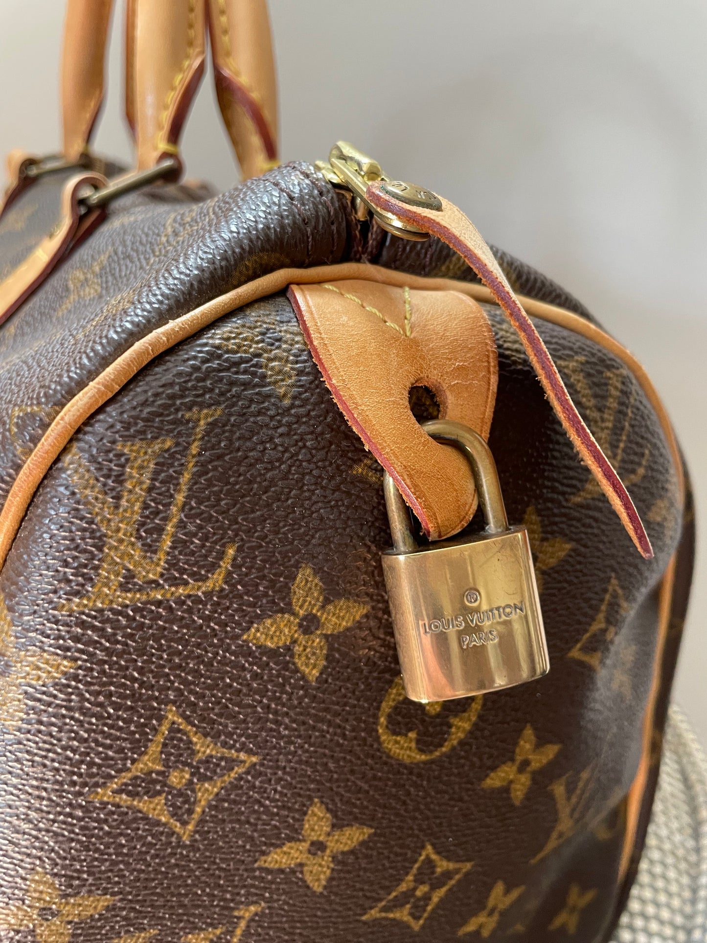 Preloved Vintage Louis Vuitton Speedy Boston Bag, 30
