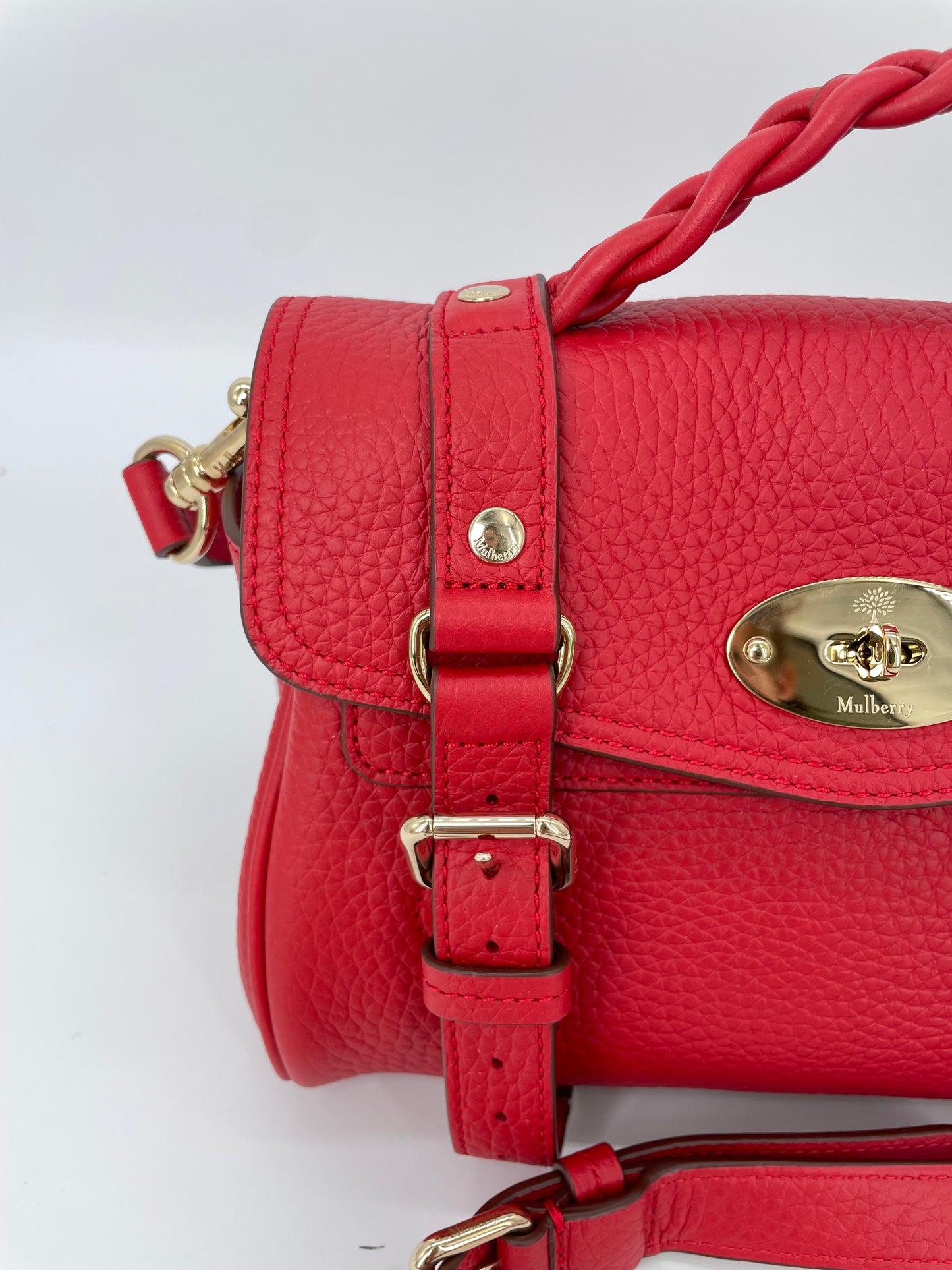 Preloved Mulberry Alexa Satchel Bag, Mini