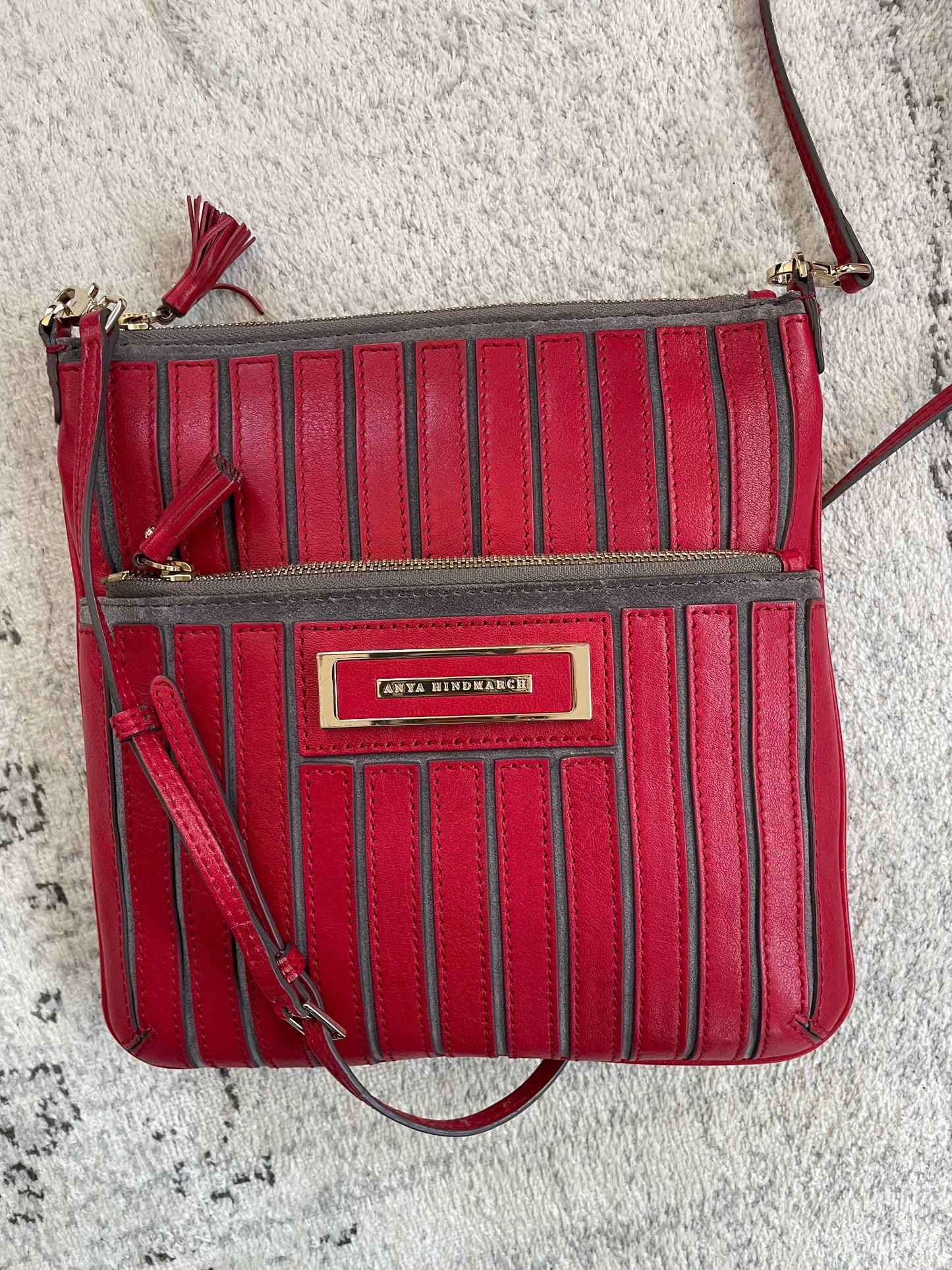 Preloved Anya Hindmarch Hands Free Crossbody Bag