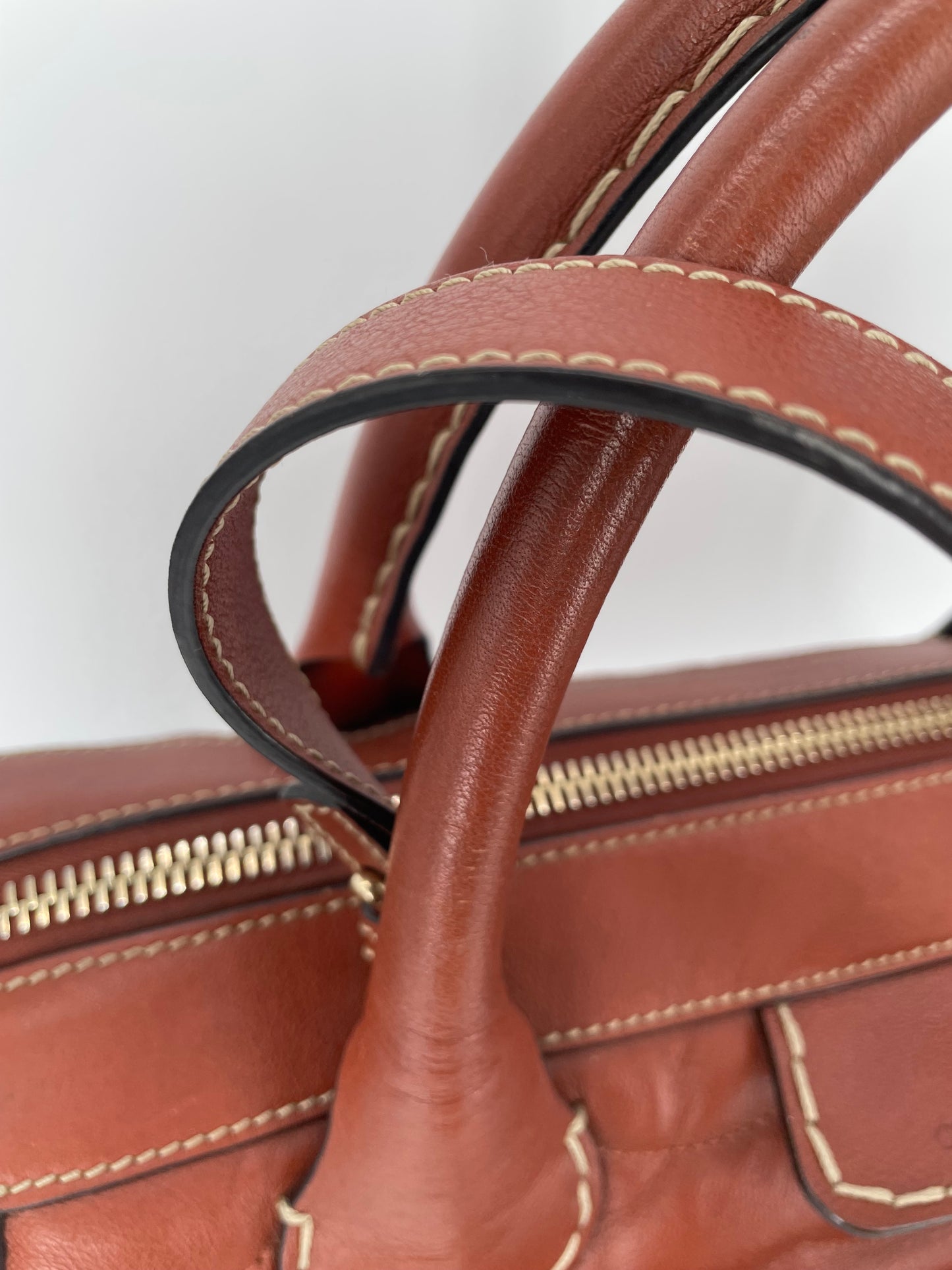 Preloved Chloe Edith Satchel Tote Bag, Medium