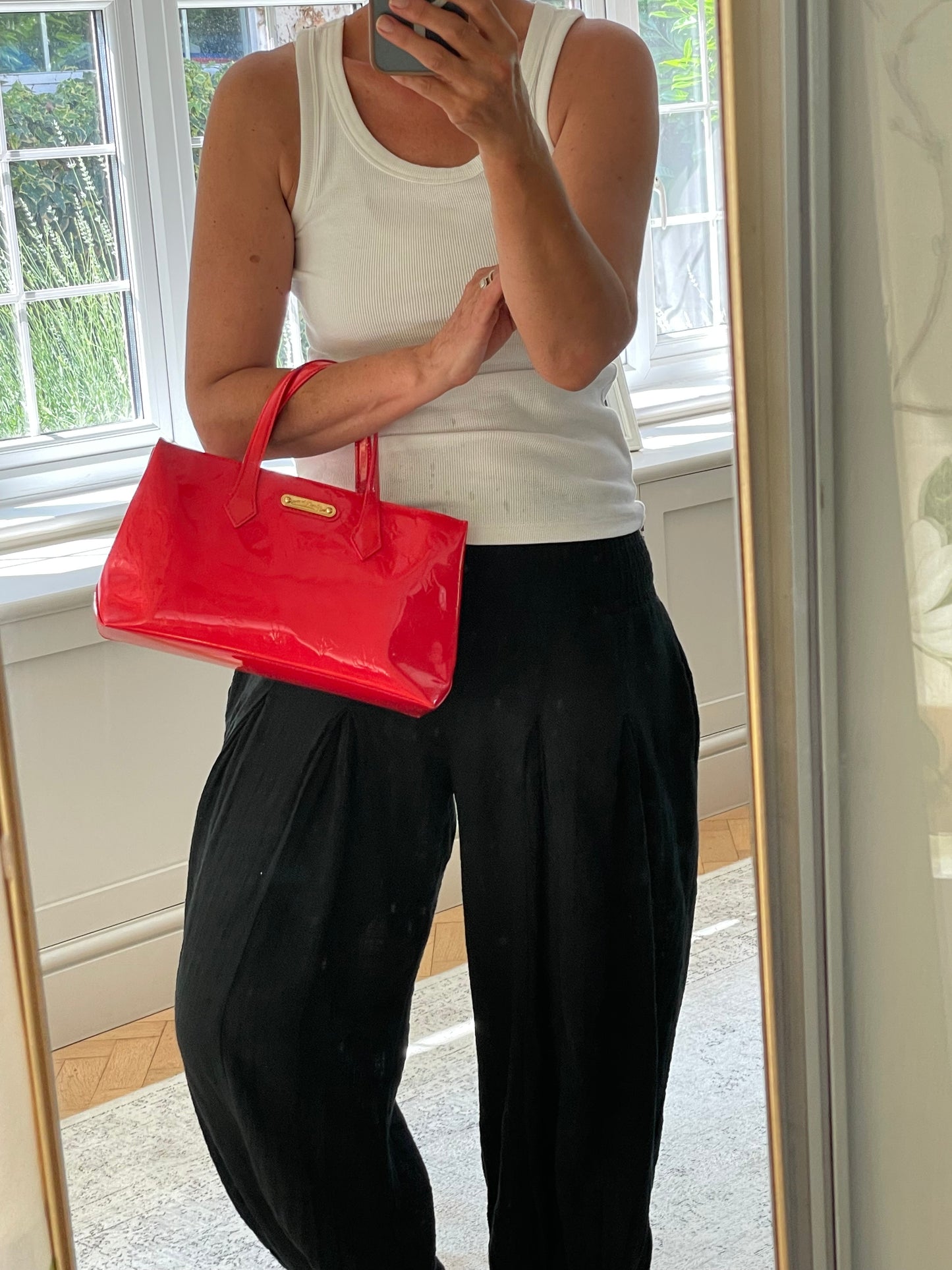 Preloved Louis Vuitton Wilshire Top Handle Tote Bag