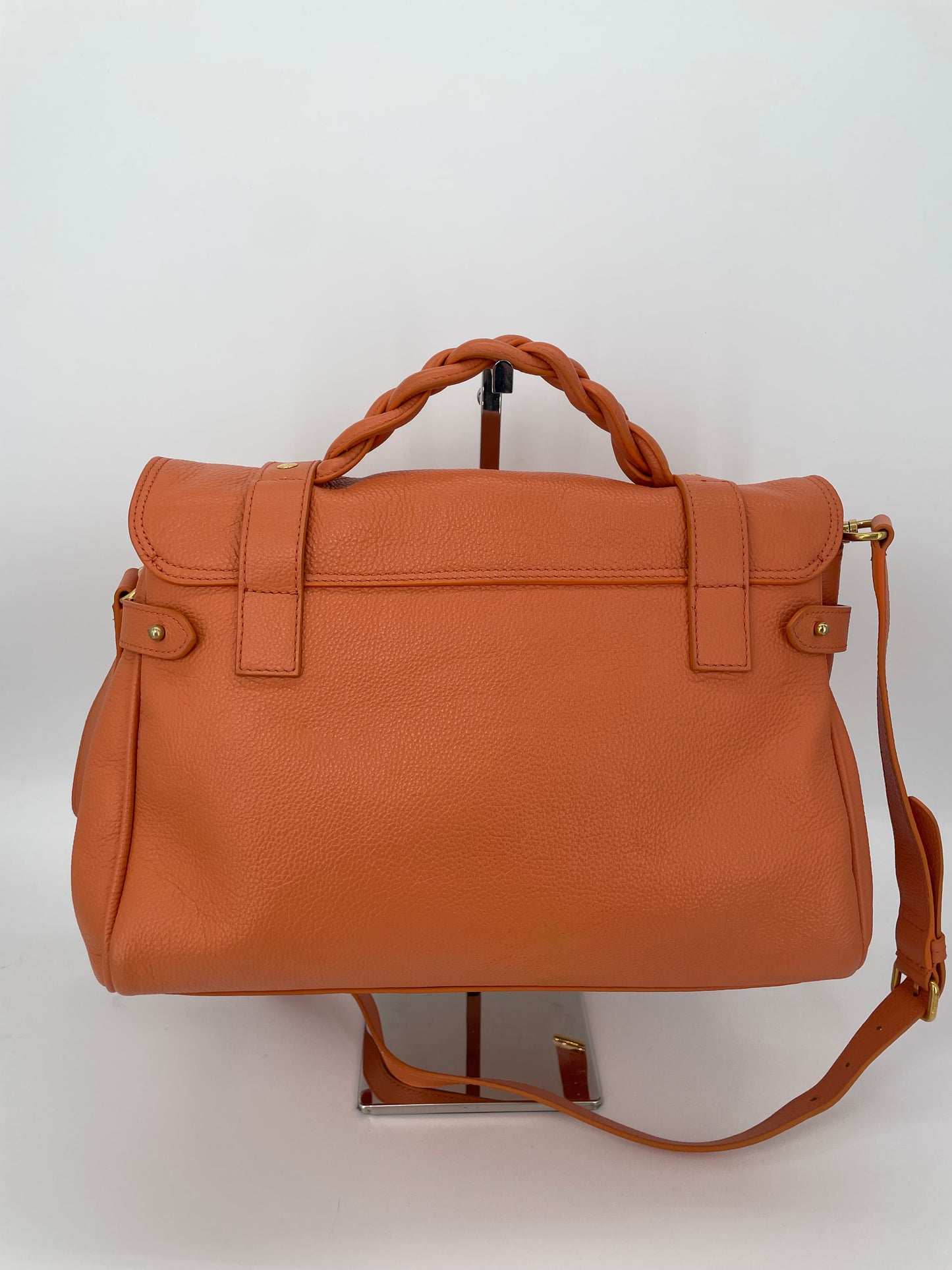 Preloved Mulberry Alexa Satchel Bag, Regular