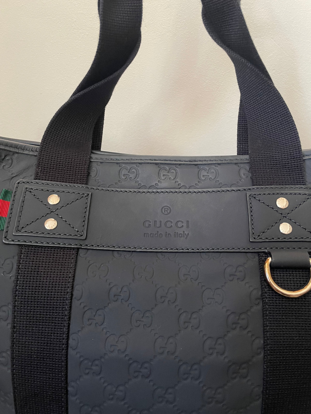 Preloved Gucci Guccissima Shoulder Tote Bag