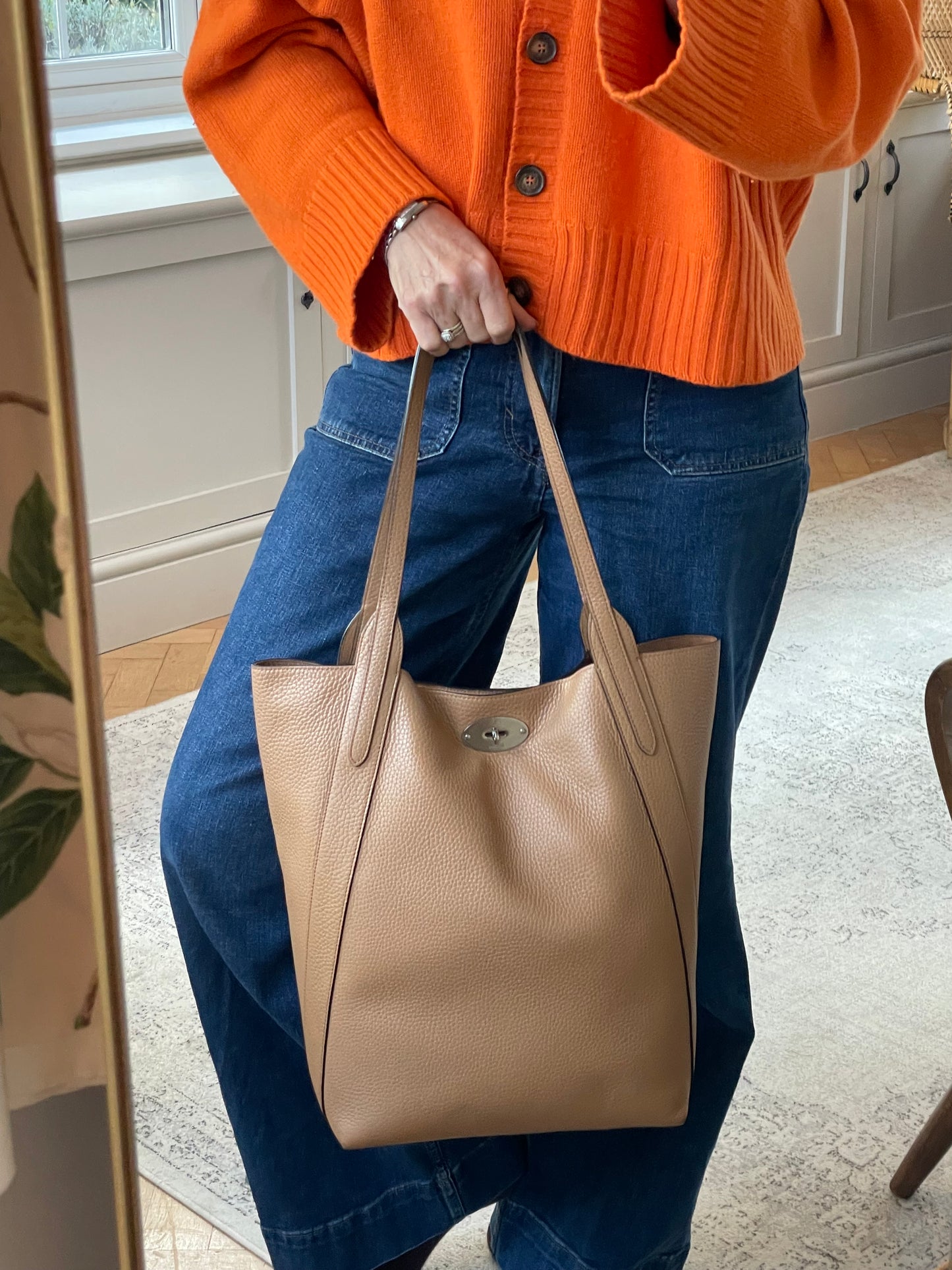 Preloved Mulberry North West Bayswater Tote Bag