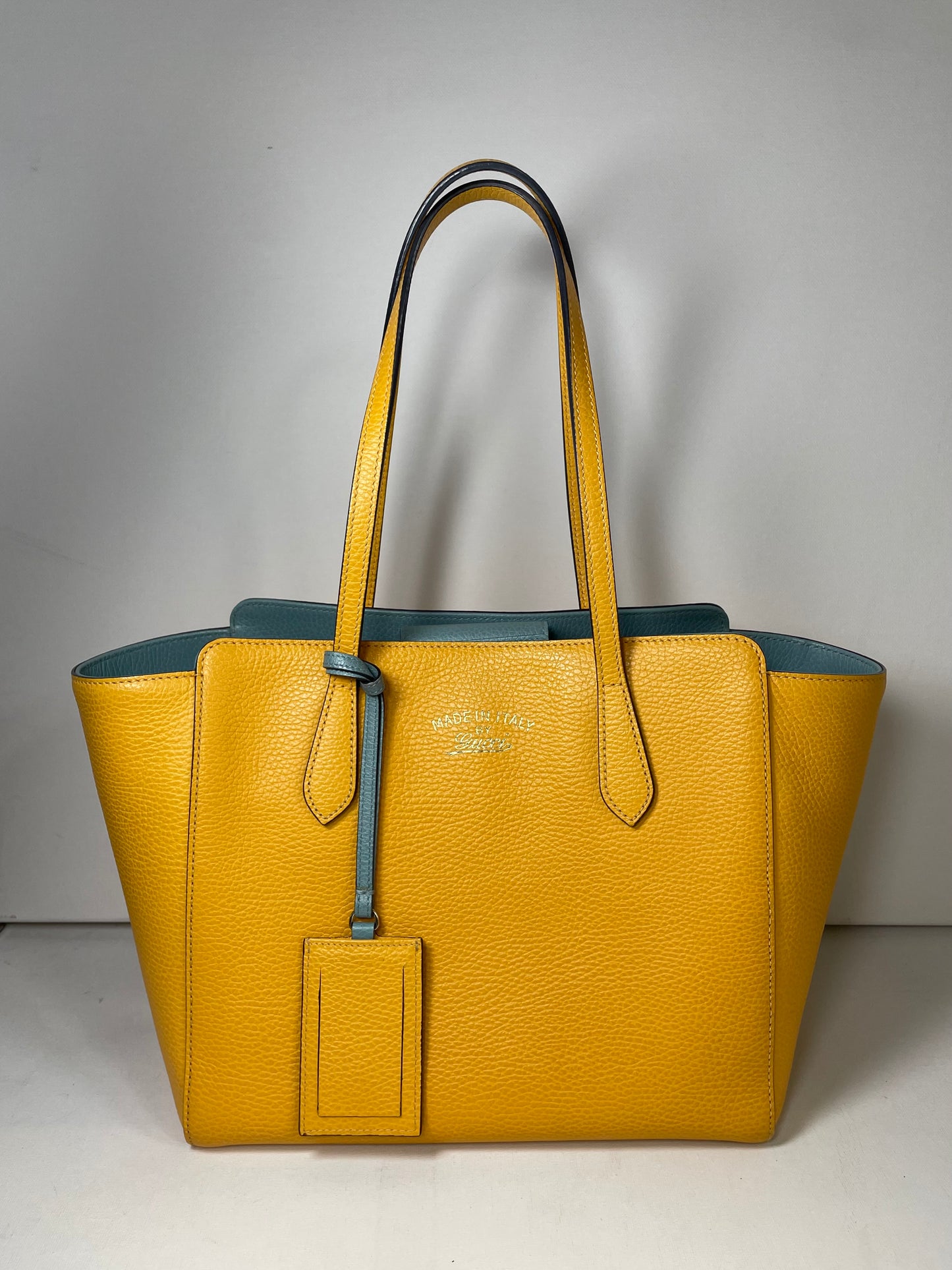 Preloved Gucci Swing Tote Bag, Small