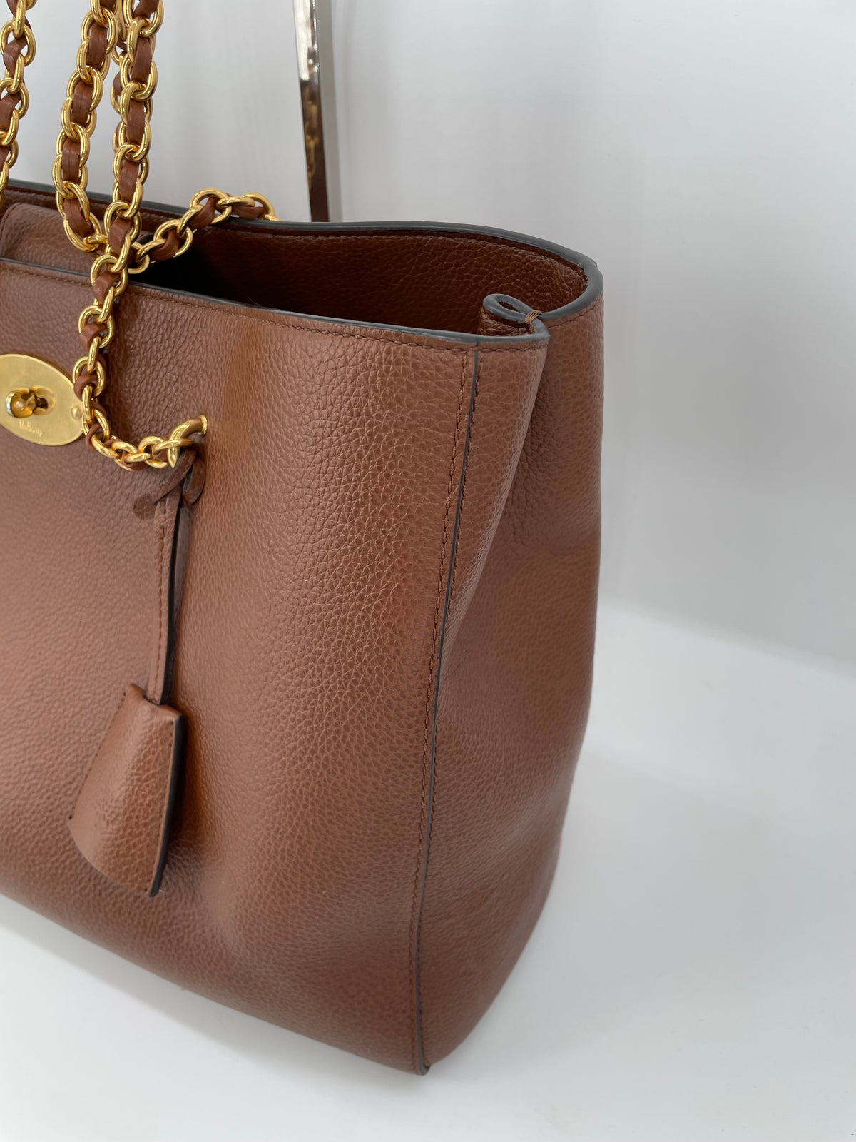 Preloved Mulberry Lily Chain Tote Bag