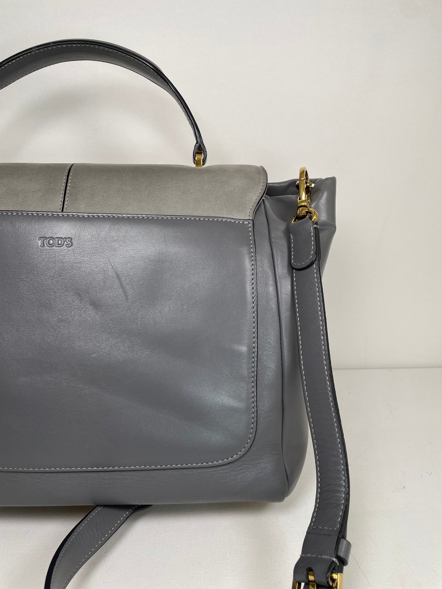 Preloved Tod’s Two Way Wave Bag, Large