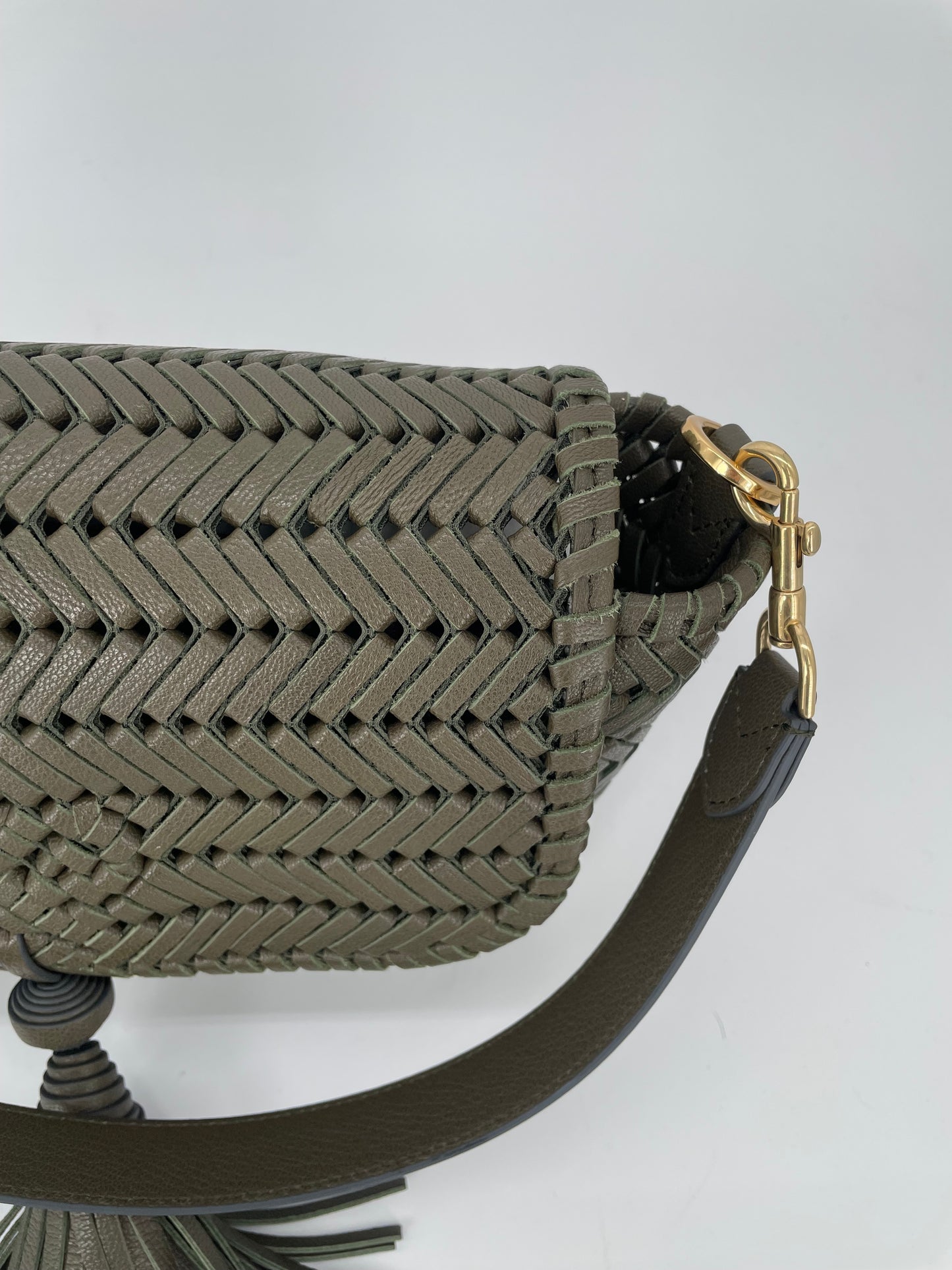Preloved Anya Hindmarch Neeson Tassel Shoulder Bag
