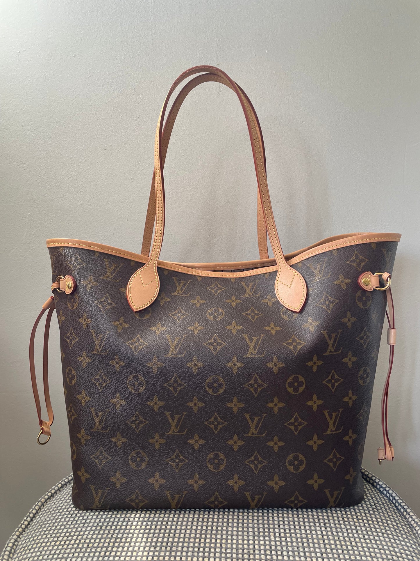 Preloved Louis Vuitton Neverfull Shopping Tote, MM