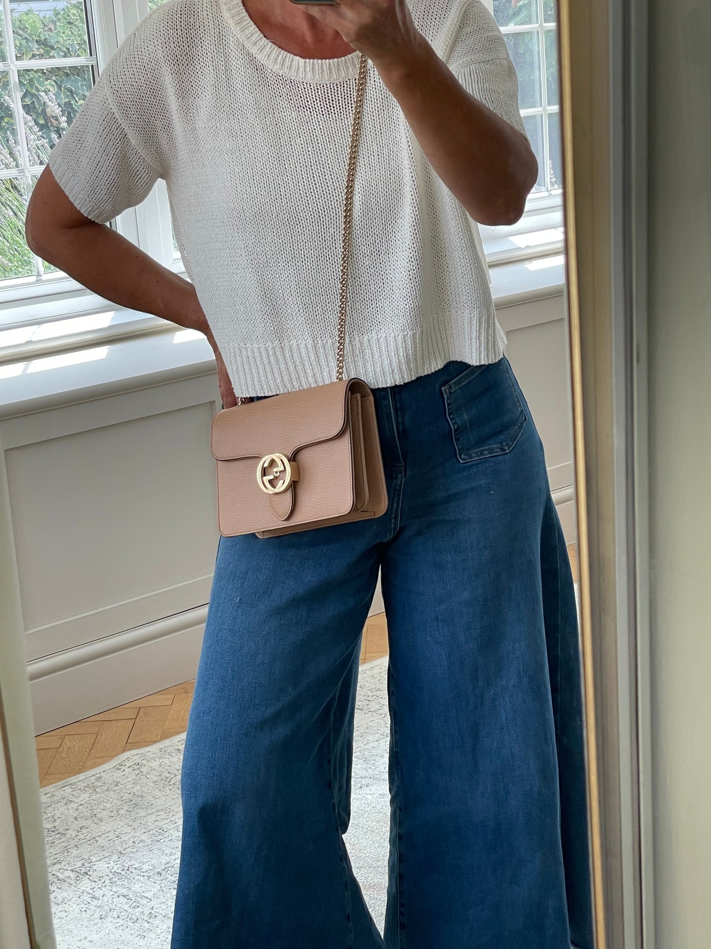 Preloved Gucci Interlocking Shoulder Bag