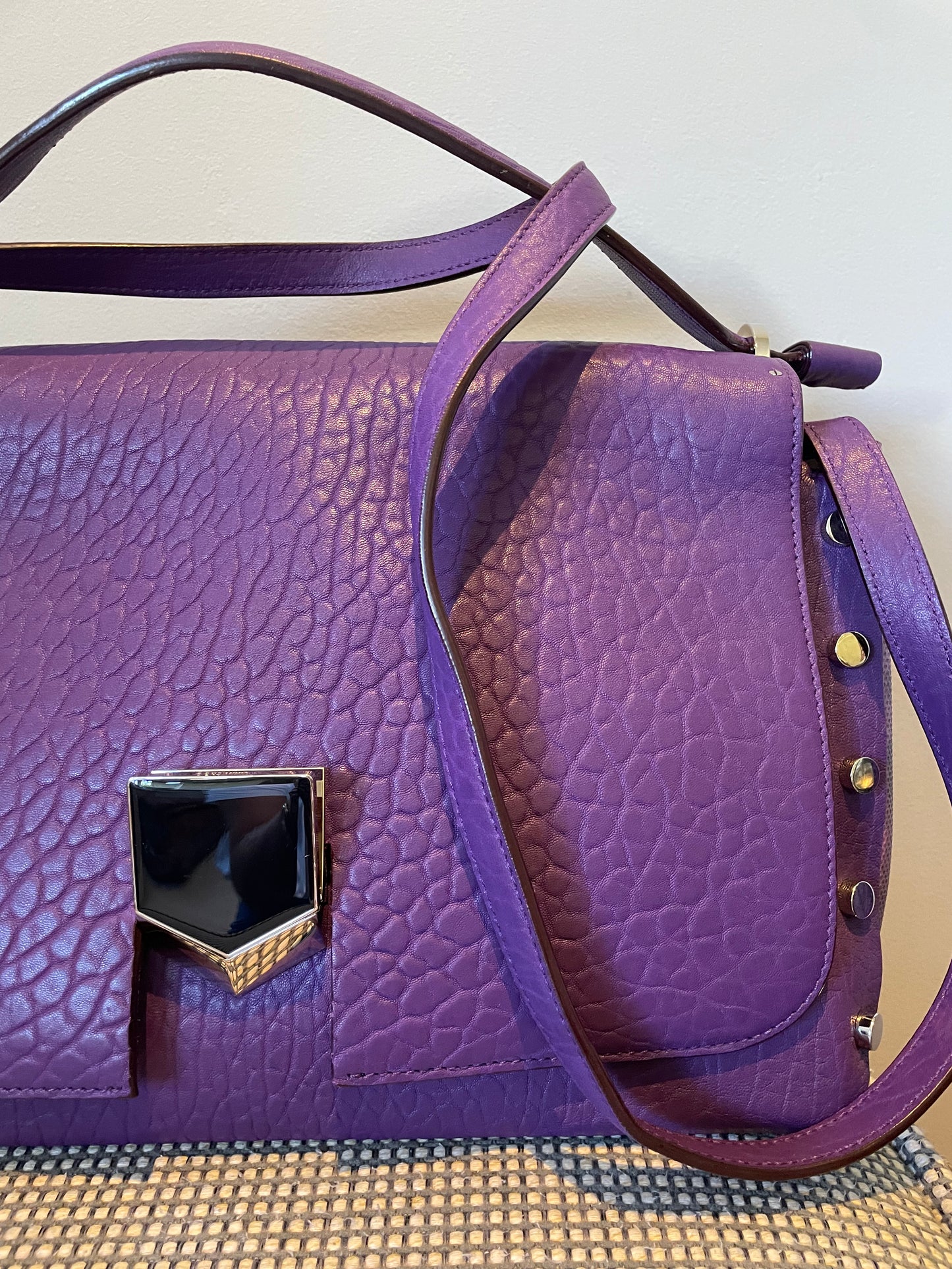 Preloved Jimmy Choo Lockett Shoulder Bag