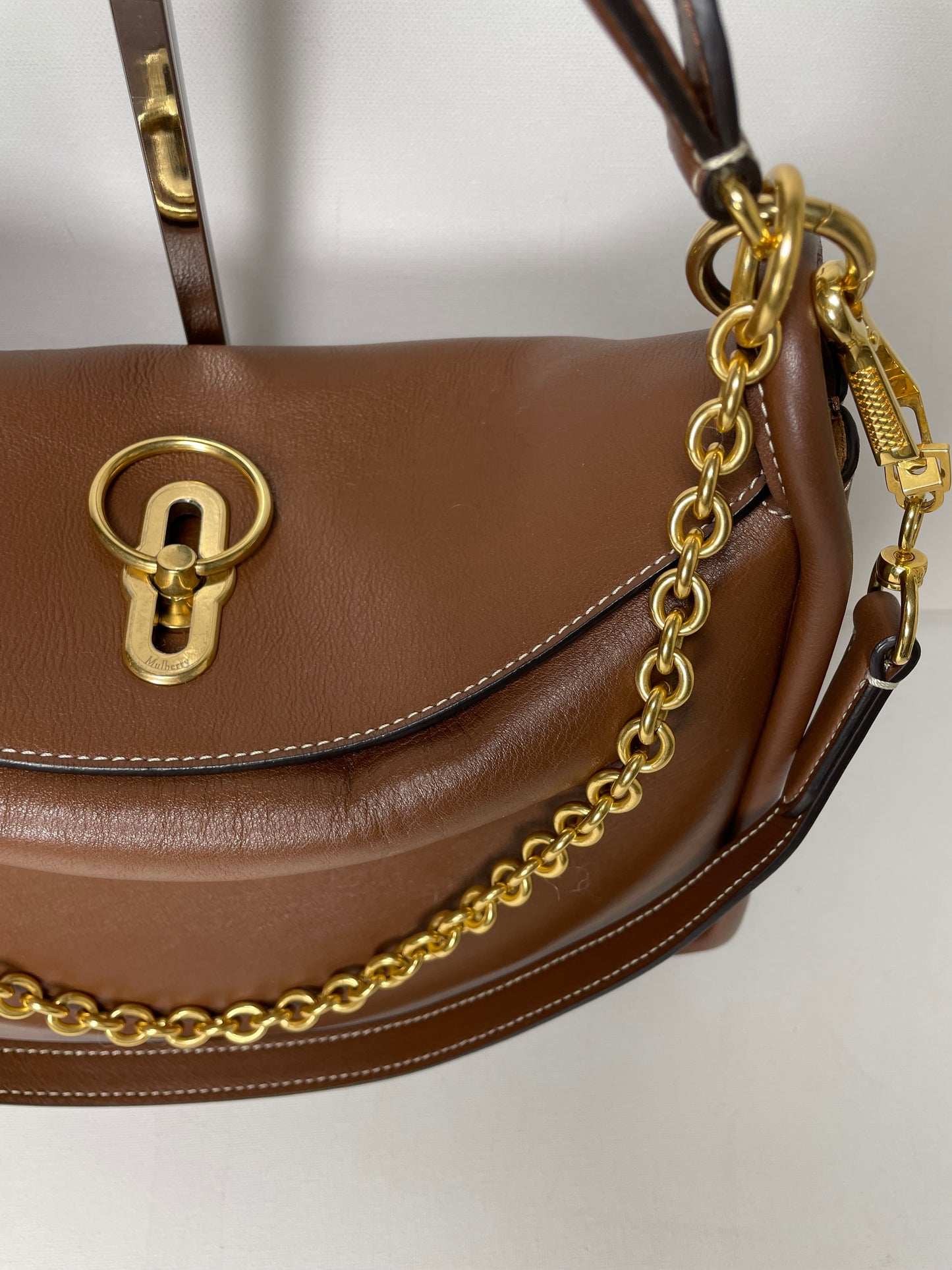 Preloved Mulberry Leighton Shoulder Bag, Medium