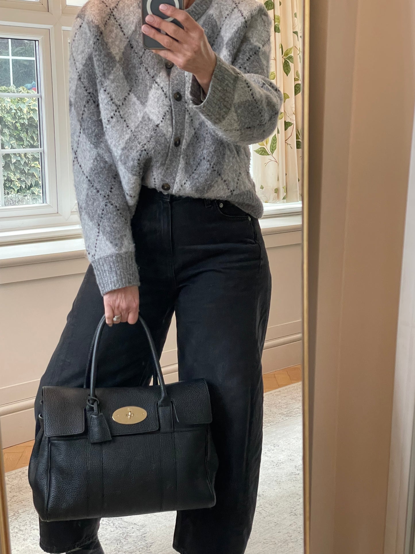 Preloved Mulberry Heritage Bayswater Tote Bag, Large