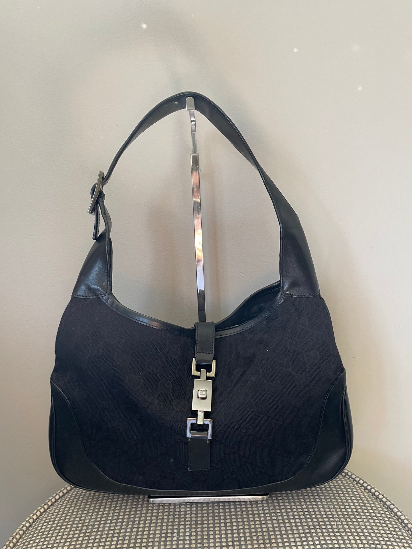 Preloved Gucci Vintage Jackie Shoulder Bag, Small