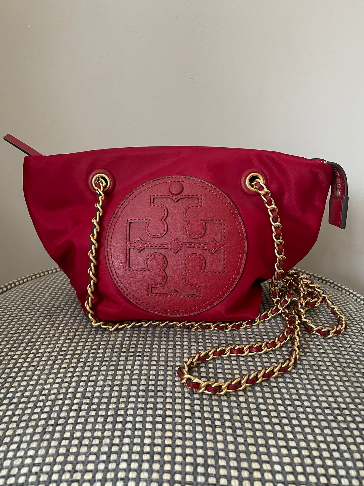Preloved Tory Burch Ella Chain Bag, Small