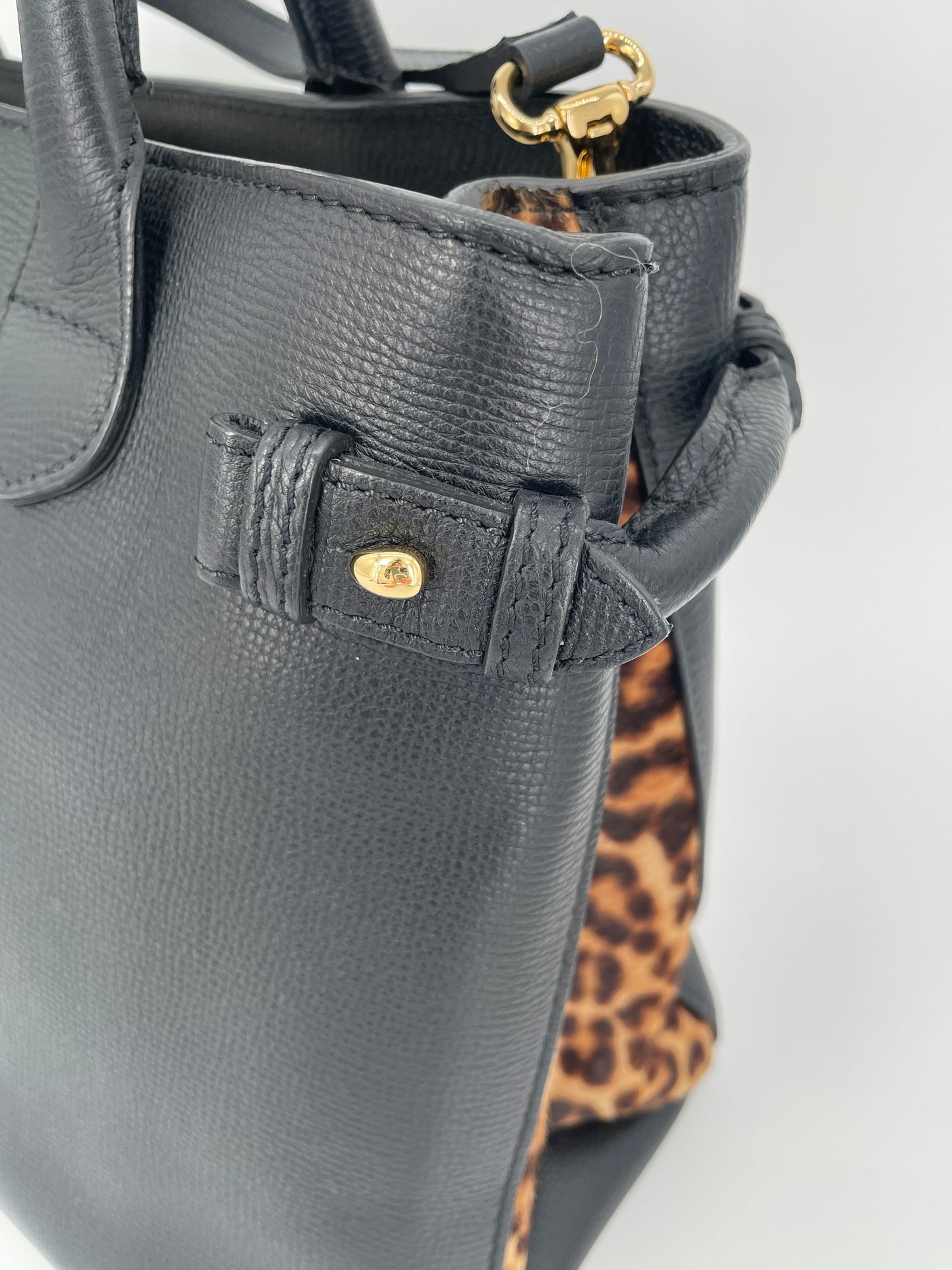 Preloved Burberry Banner Two Way Tote Bag, Medium