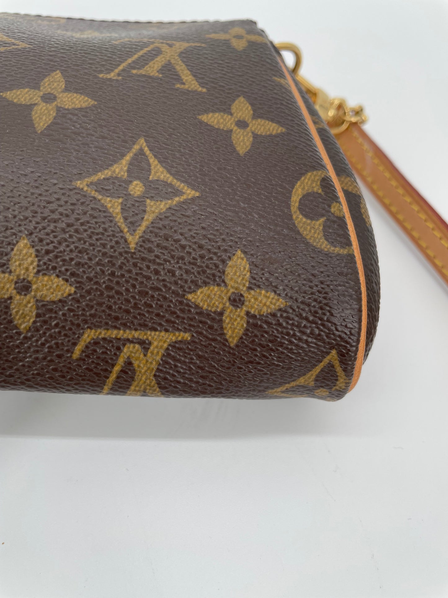 Preloved Louis Vuitton Monogram Canvas Eva Clutch/Crossbody Bag