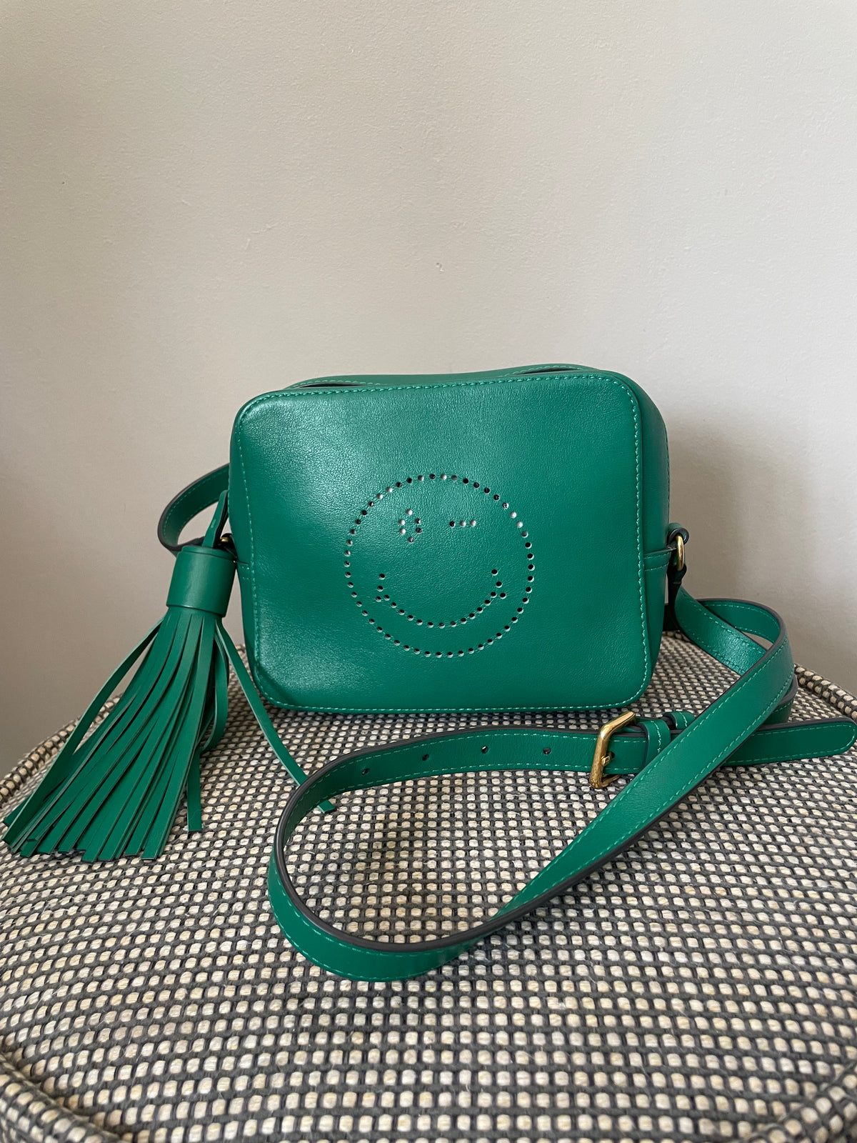 Preloved Anya Hindmarch Wink Crossbody Bag