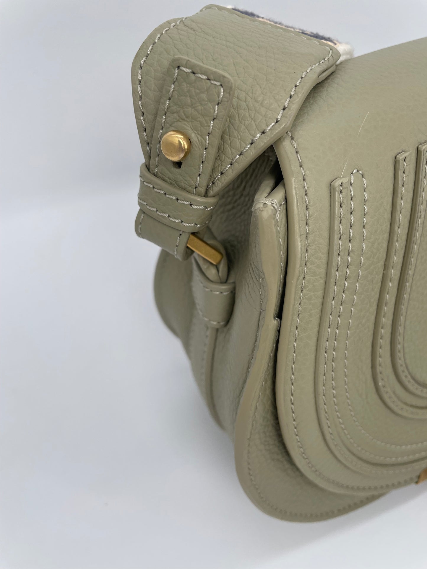Preloved Chloe Marcie Saddle Crossbody Bag, Small