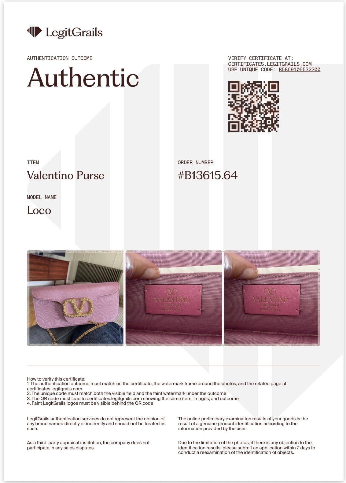 Preloved Valentino Garavani Loco Jewel Logo Moiré Clutch/Shoulder Bag
