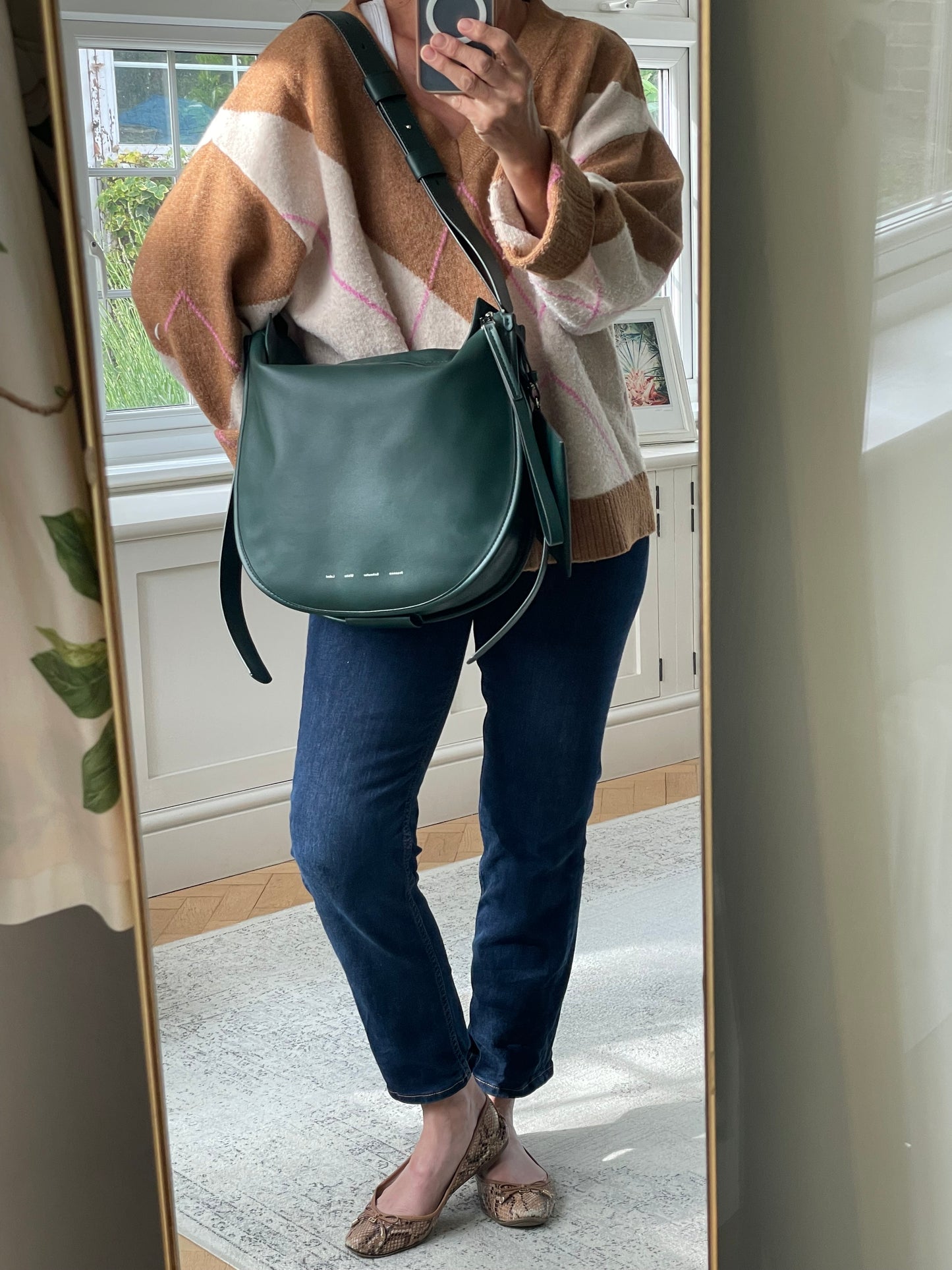 Preloved Proenza Schouler White Label Baxter Hobo Shoulder Bag