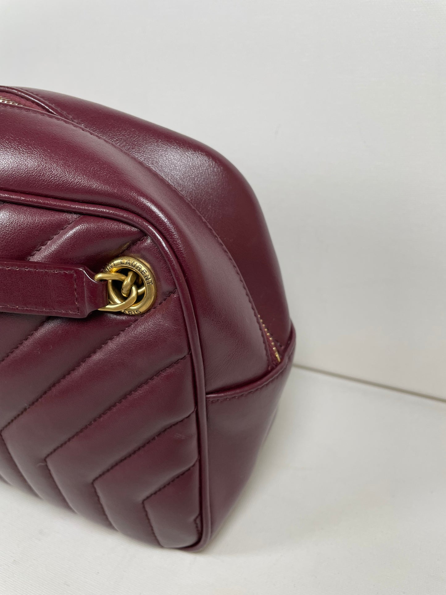 Preloved Saint Laurent Joan Camera Crossbody Bag, Medium