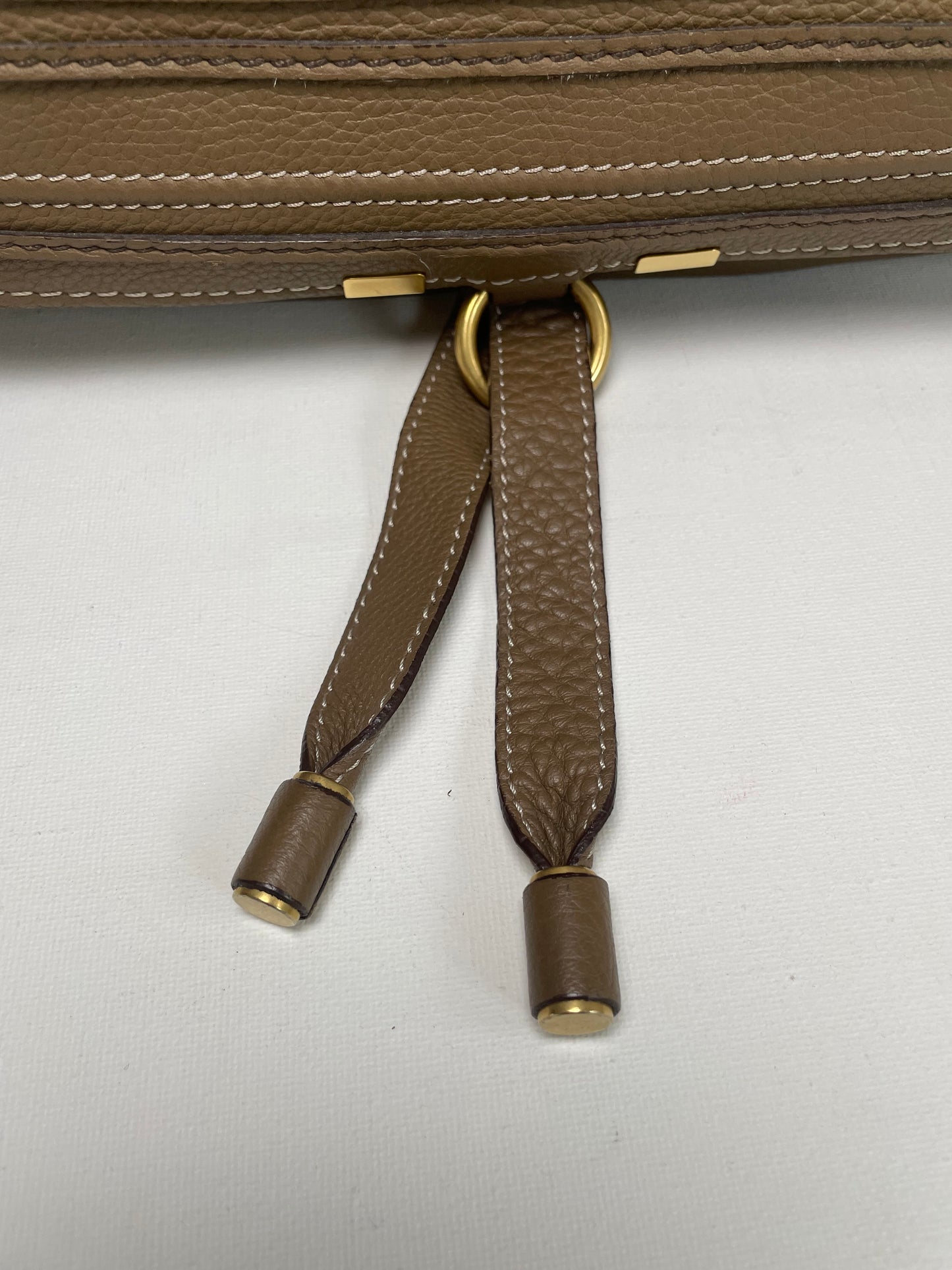 Preloved Chloe Marcie Satchel Shoulder Bag, Large