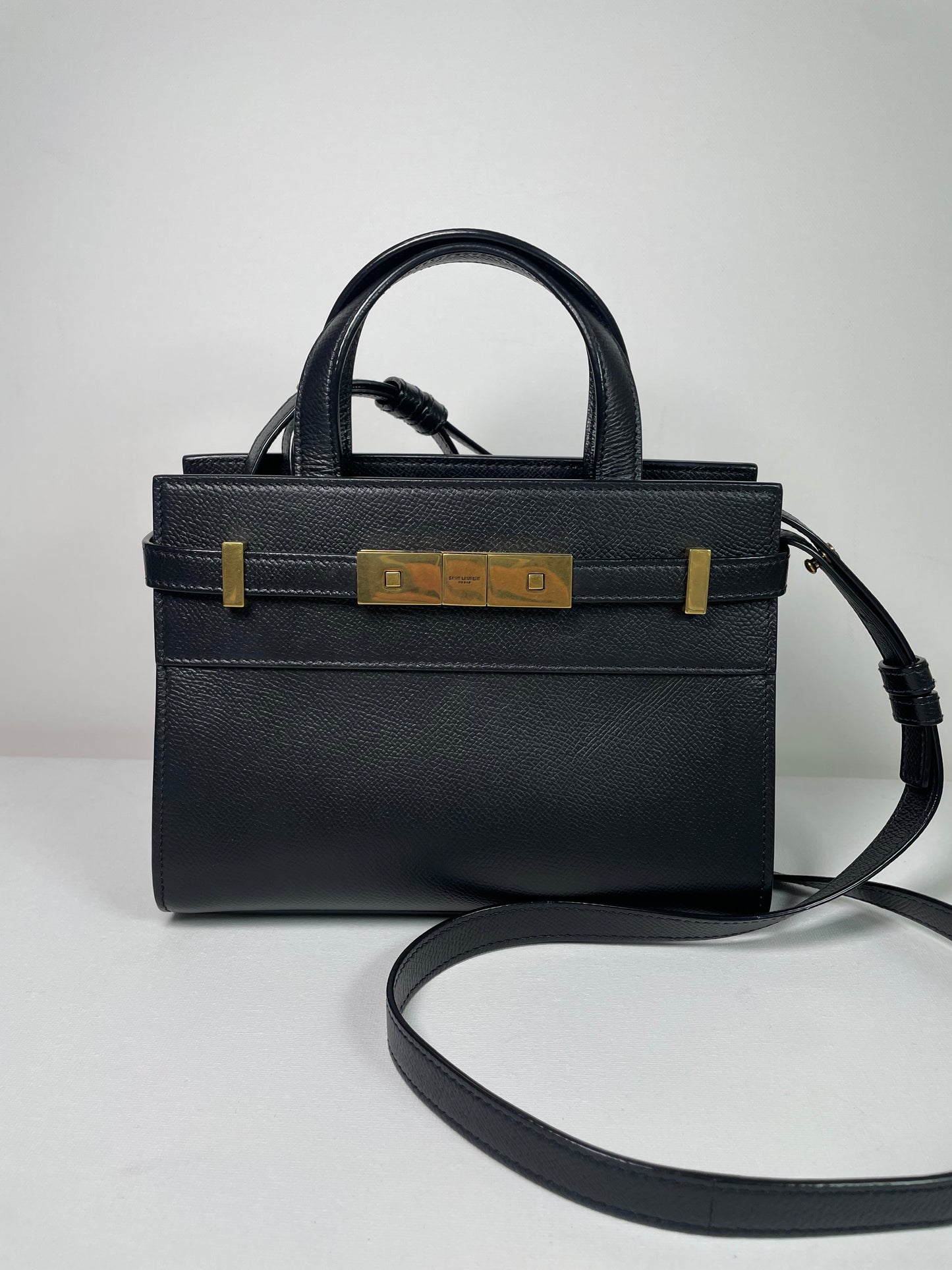 Preloved Saint Laurent Manhattan Tote Bag, Nano