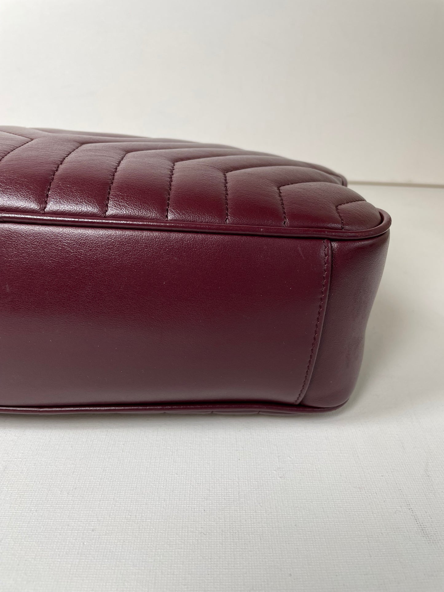 Preloved Saint Laurent Joan Camera Crossbody Bag, Medium