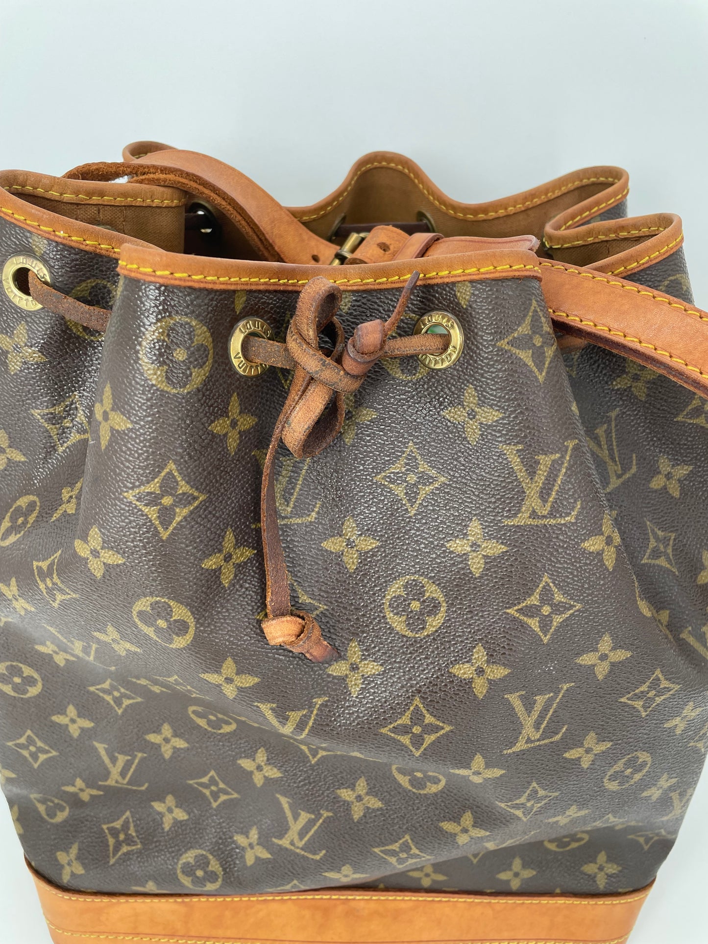 Preloved, Vintage Louis Vuitton Noe Bucket Bag, Large