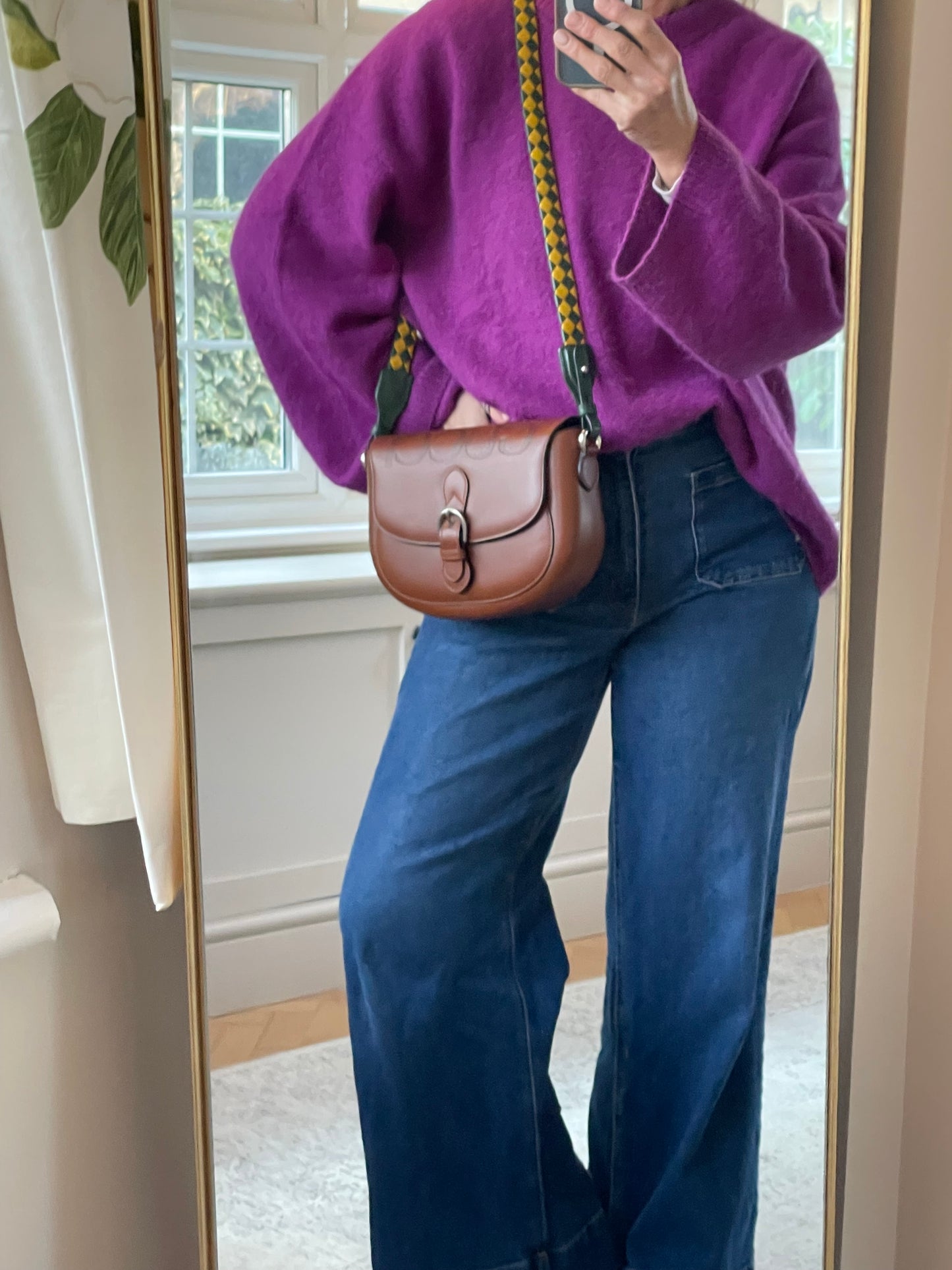 Preloved Gucci Embossed Aria Logo bag, Small