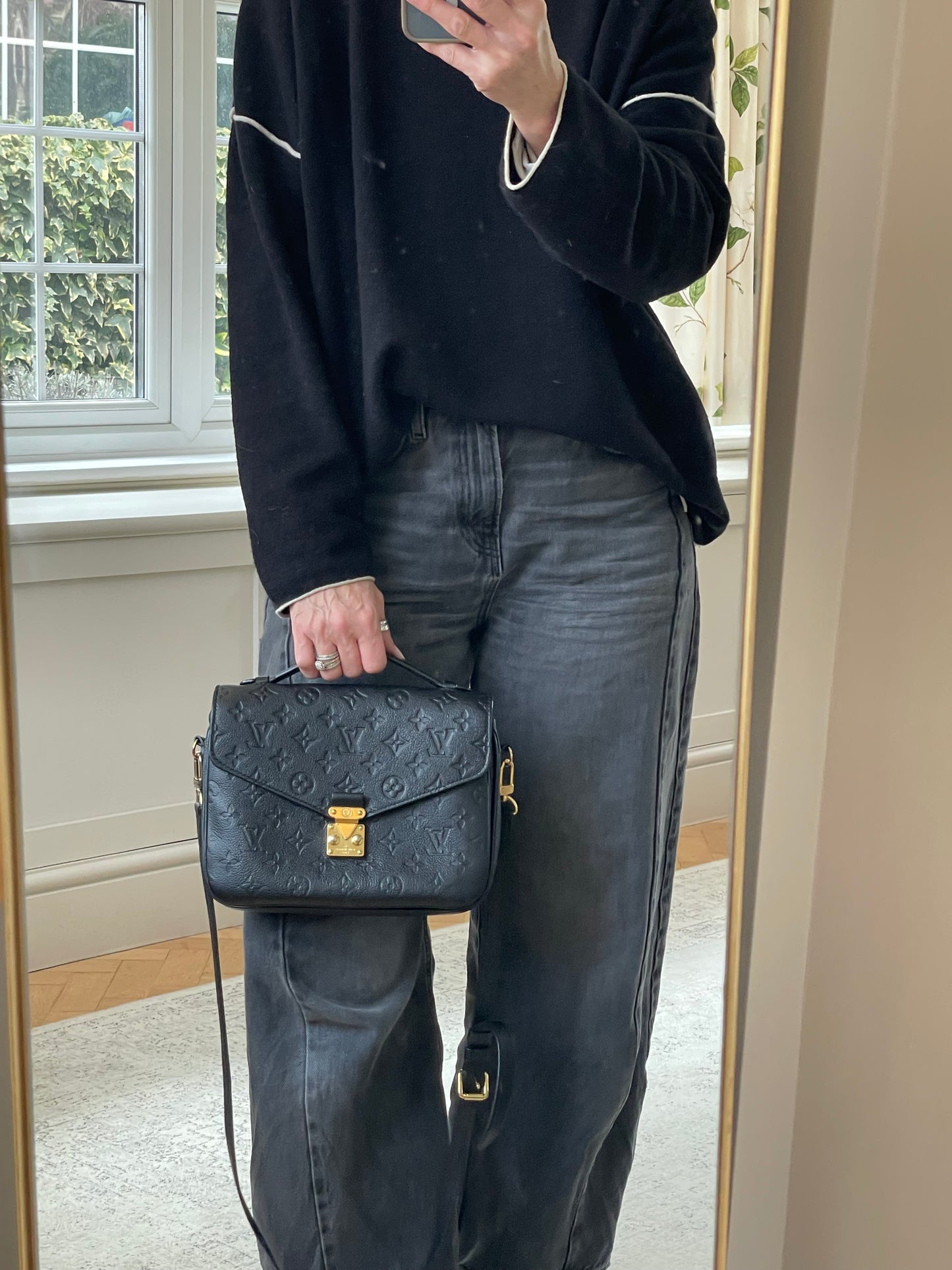 Preloved Louis Vuitton Empreinte Metis Crossbody Bag