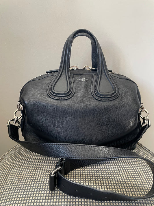 Preloved Givenchy Nightingale Shoulder Tote Bag, Small