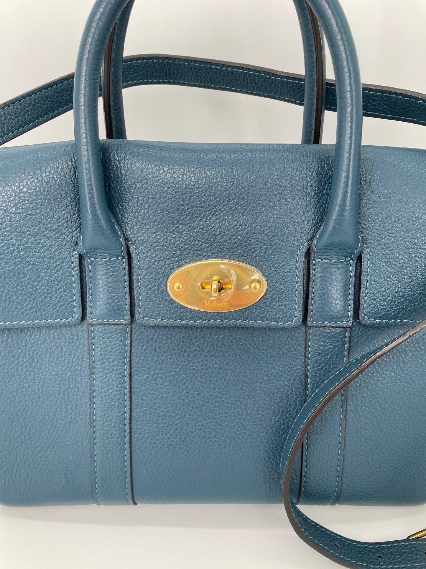 Preloved Mulberry Bayswater Tote Bag, Small