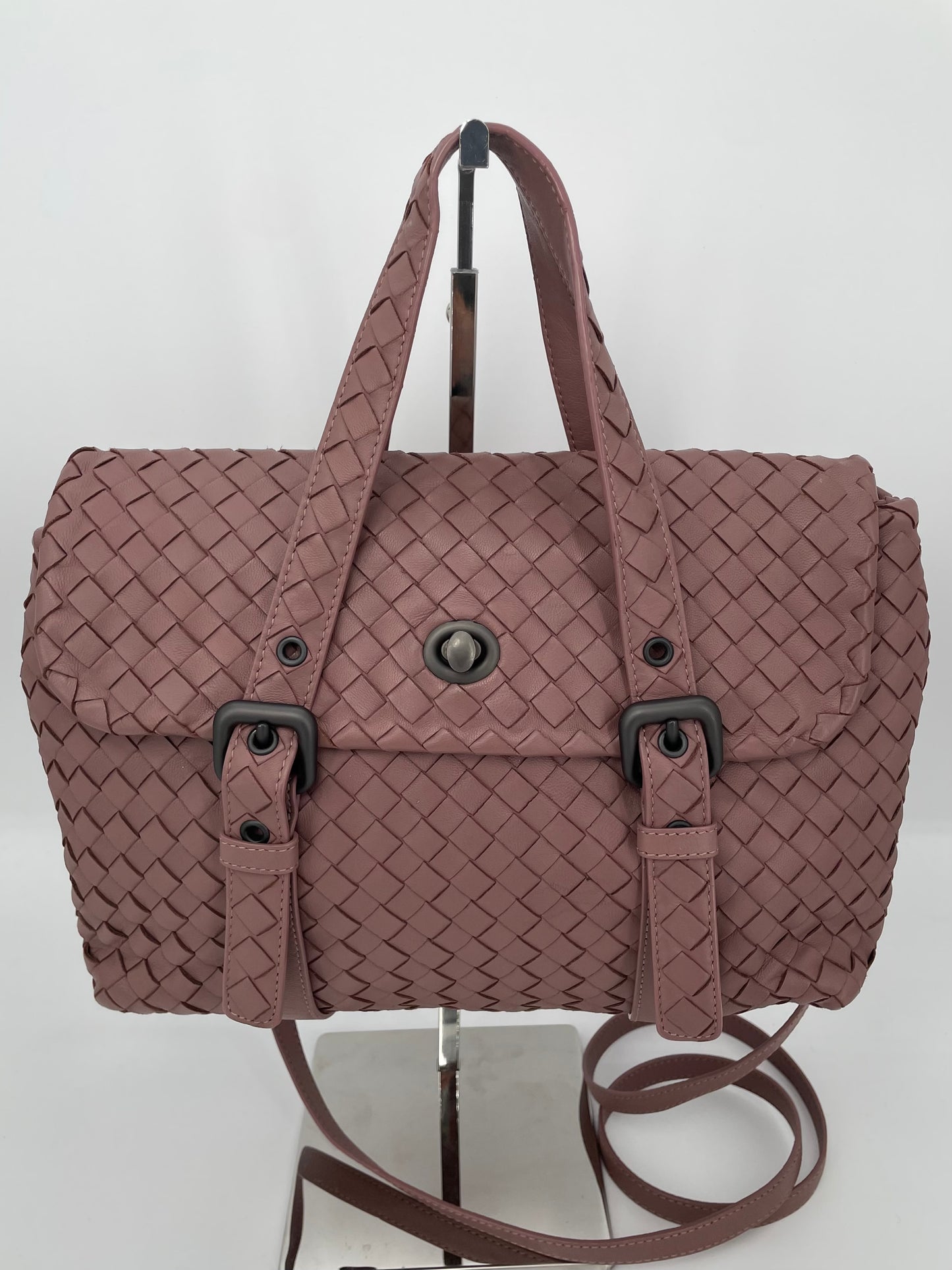 Preloved Bottega Veneta Two Way Satchel Bag
