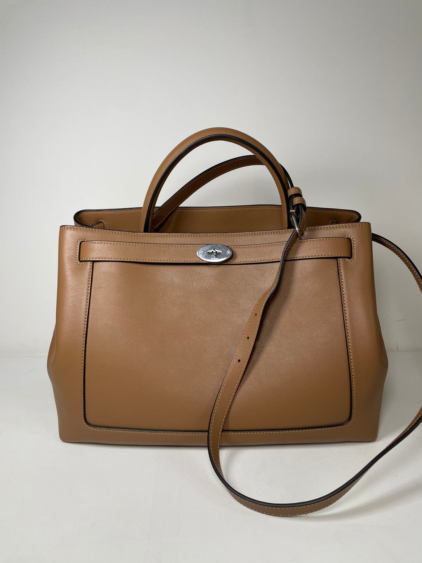 Preloved Mulberry Islington Belted Tote Bag, Large