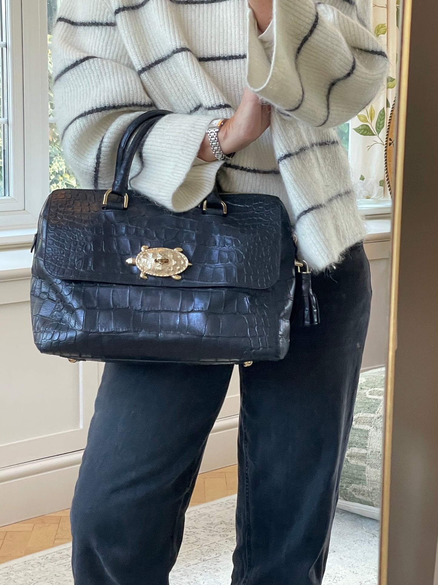 Preloved Mulberry Del Rey Tote Bag, Large