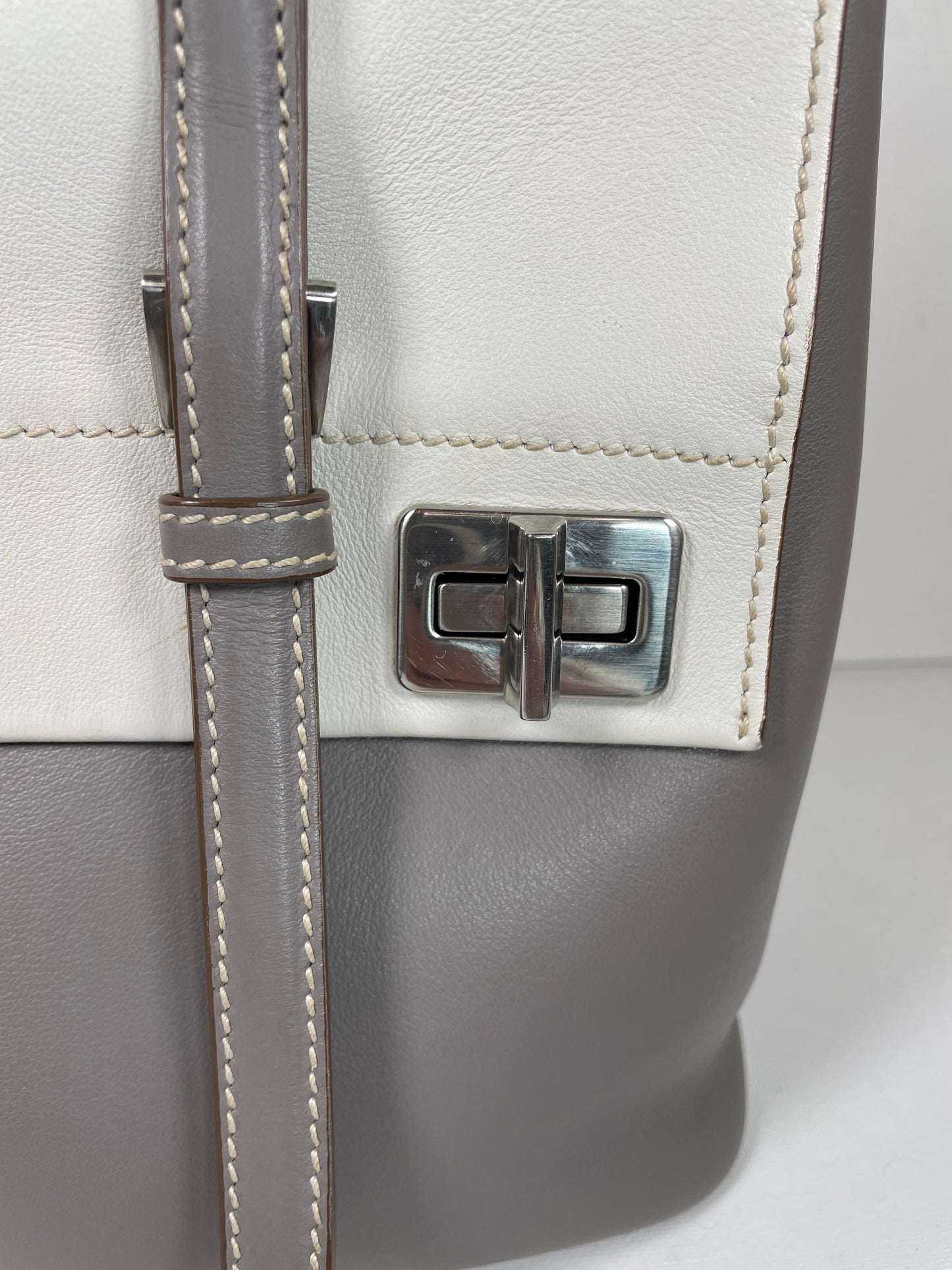 Preloved Prada City Two Way Satchel Bag