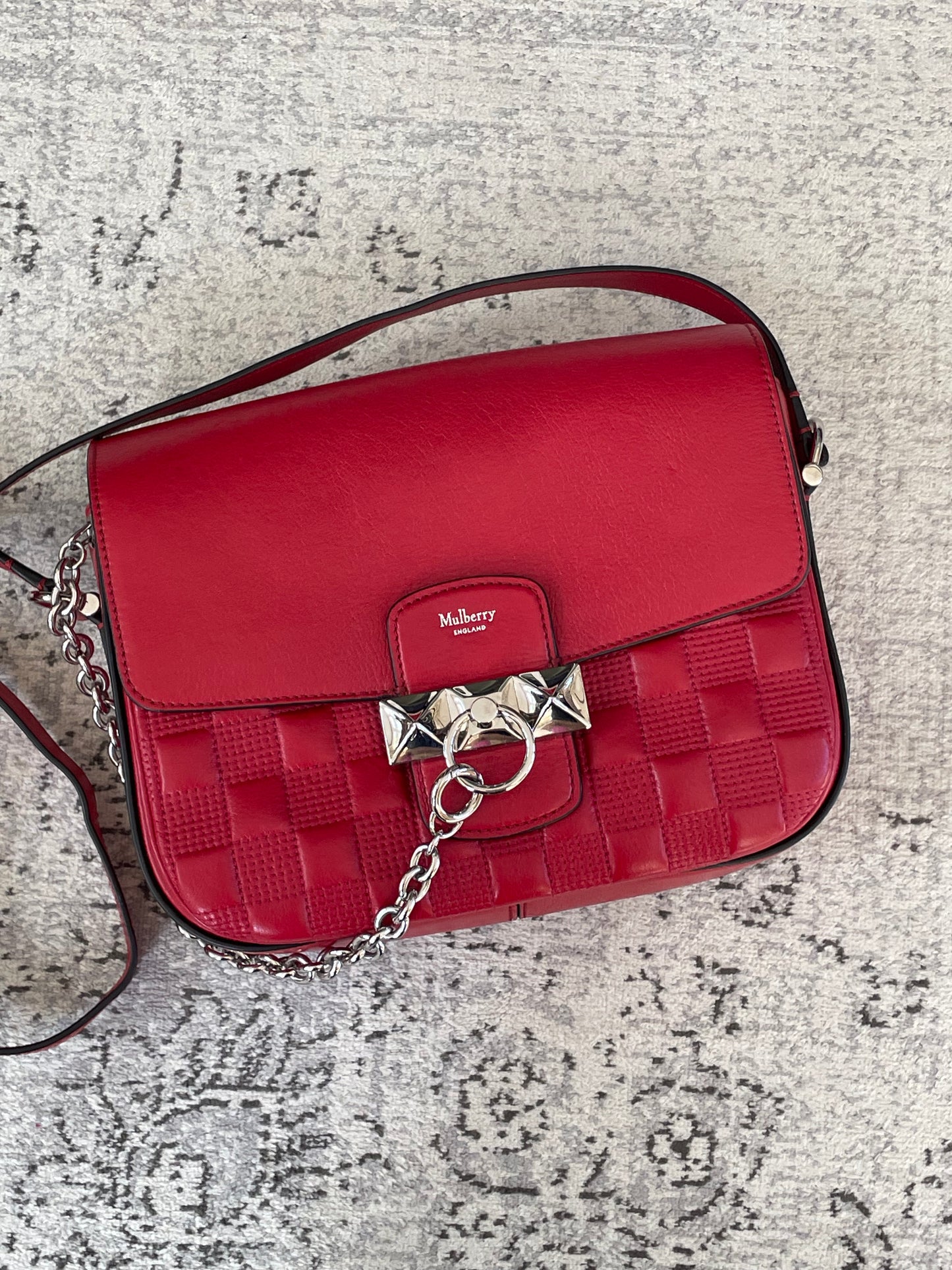 Preloved Mulberry Keeley Satchel Shoulder Bag