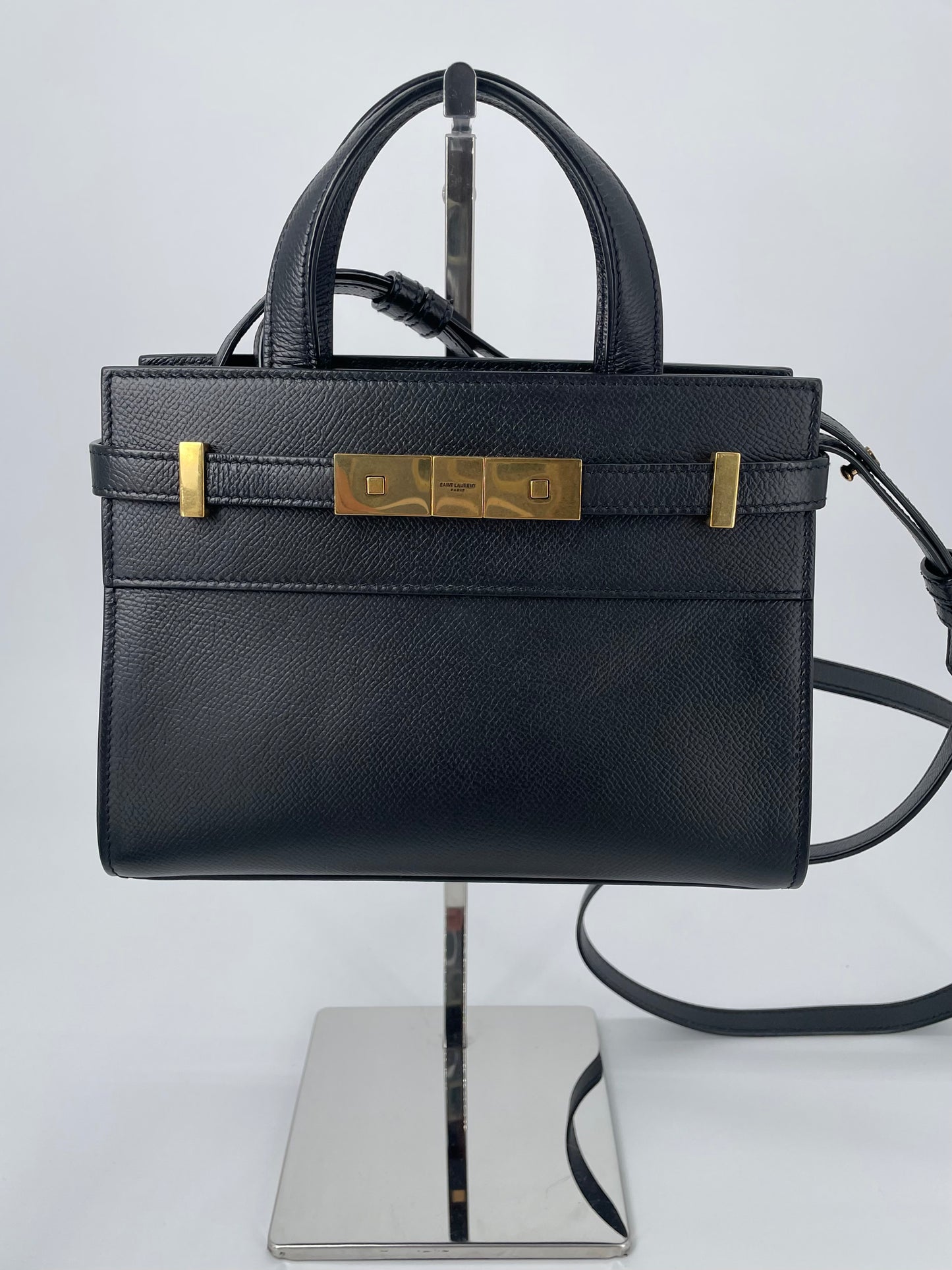 Preloved Saint Laurent Manhattan Tote Bag, Nano