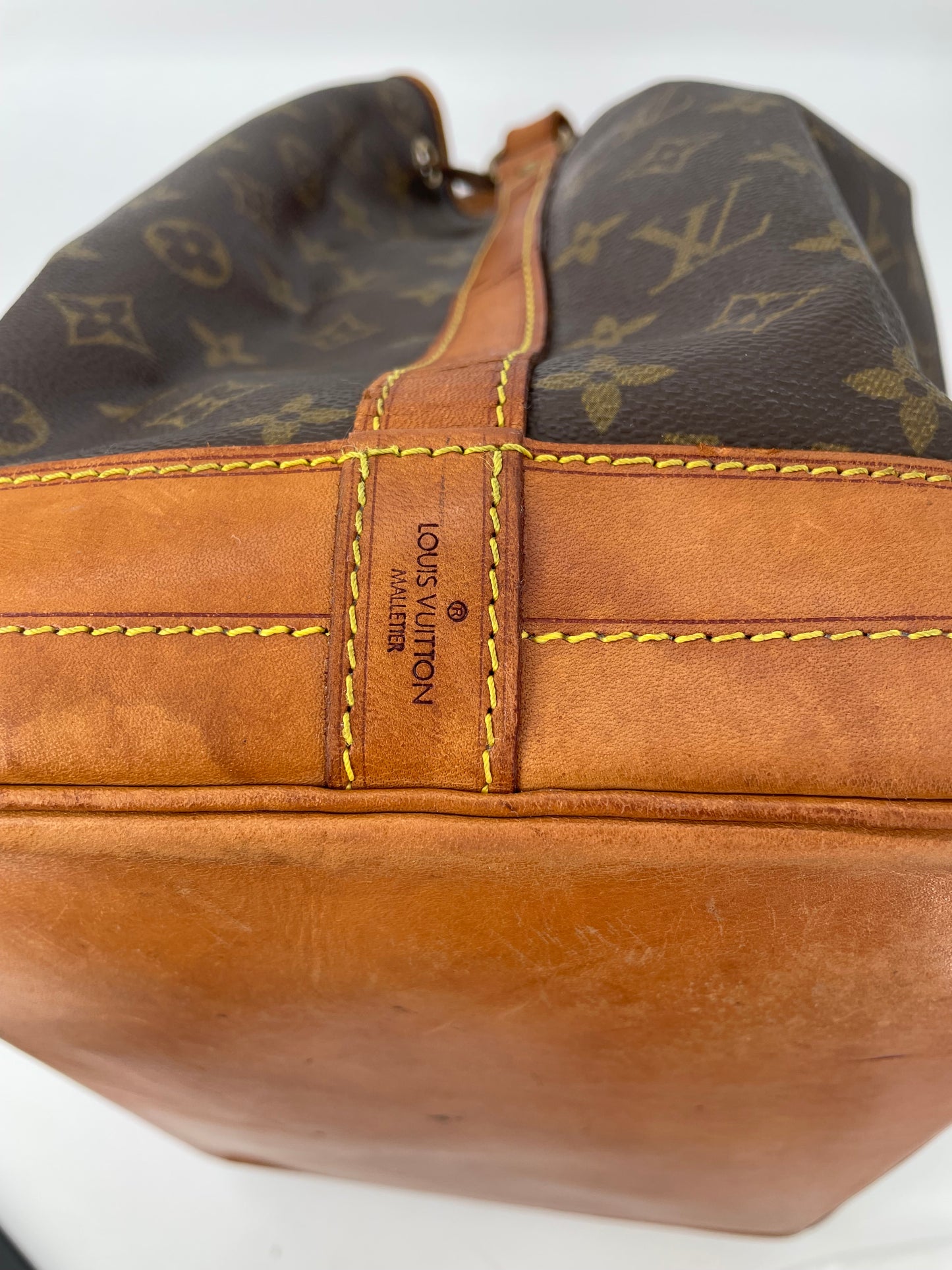 Preloved, Vintage Louis Vuitton Noe Bucket Bag, Large