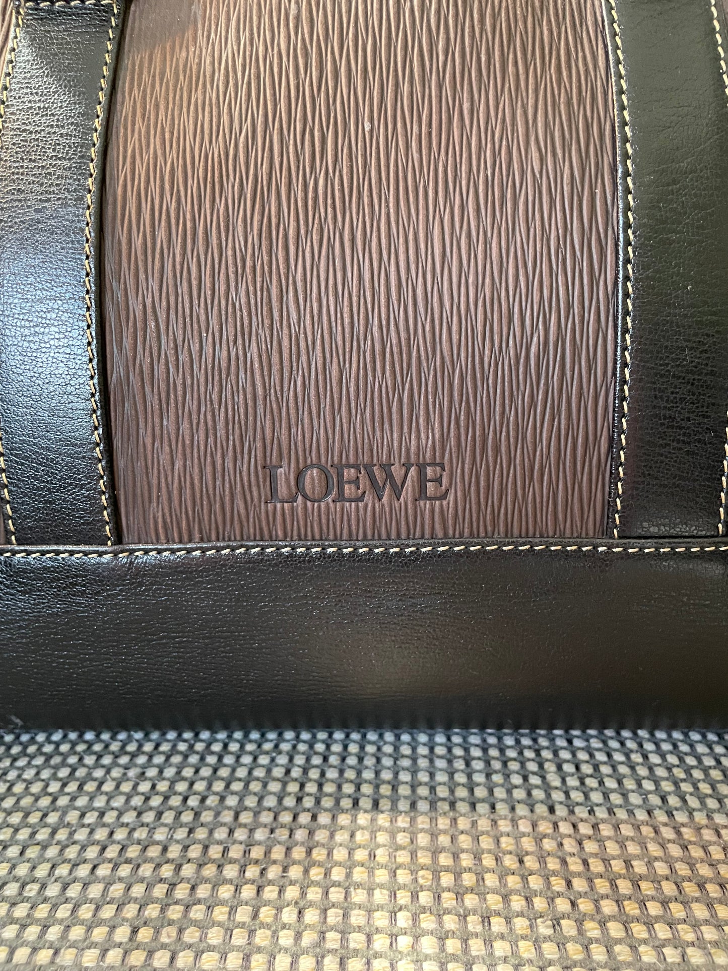 Preloved Loewe Vintage Velazquez Boston bag